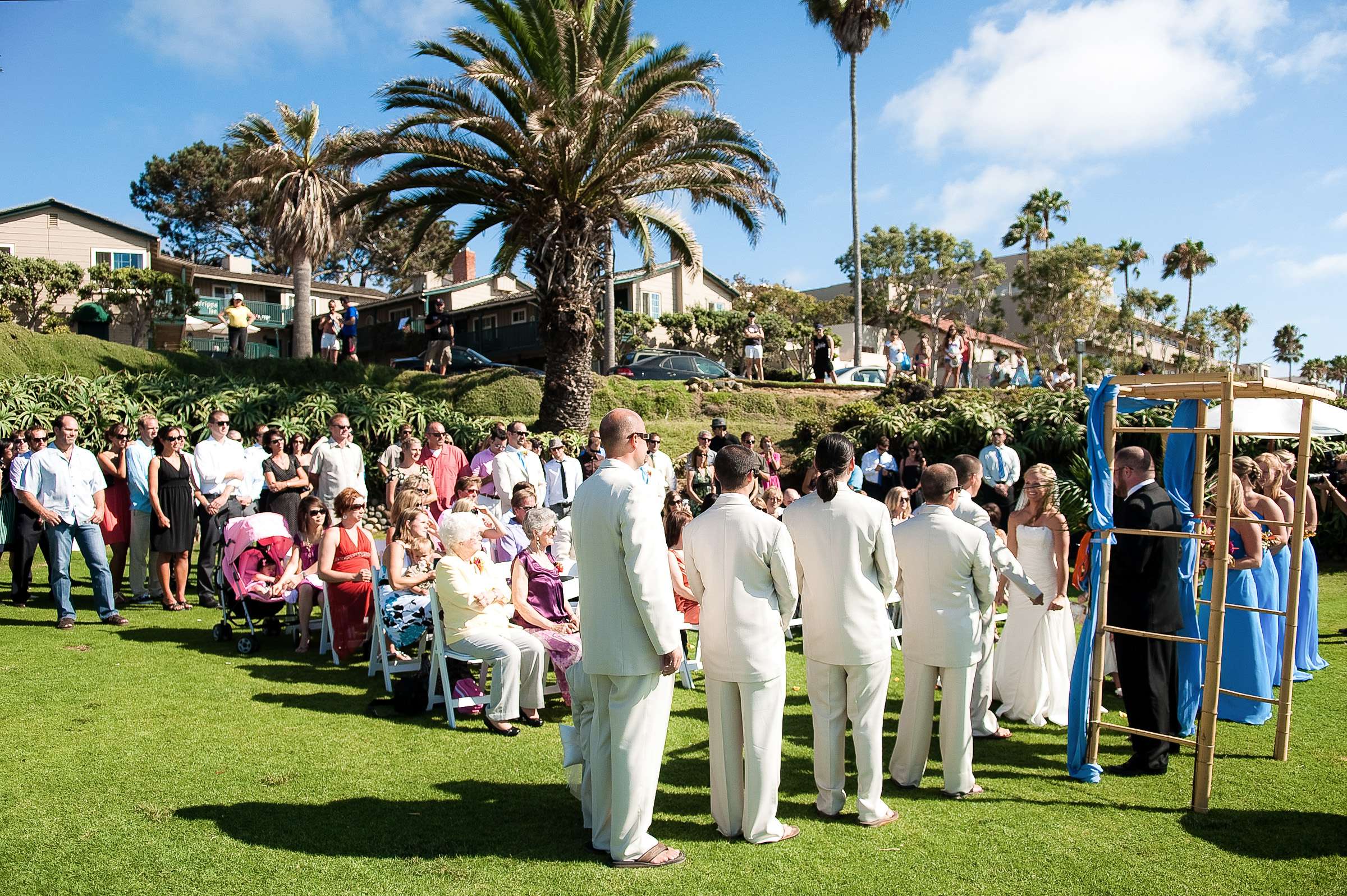 La Jolla Woman's Club Wedding coordinated by KP Design Studio, Sarah and Scot Wedding Photo #300709 by True Photography