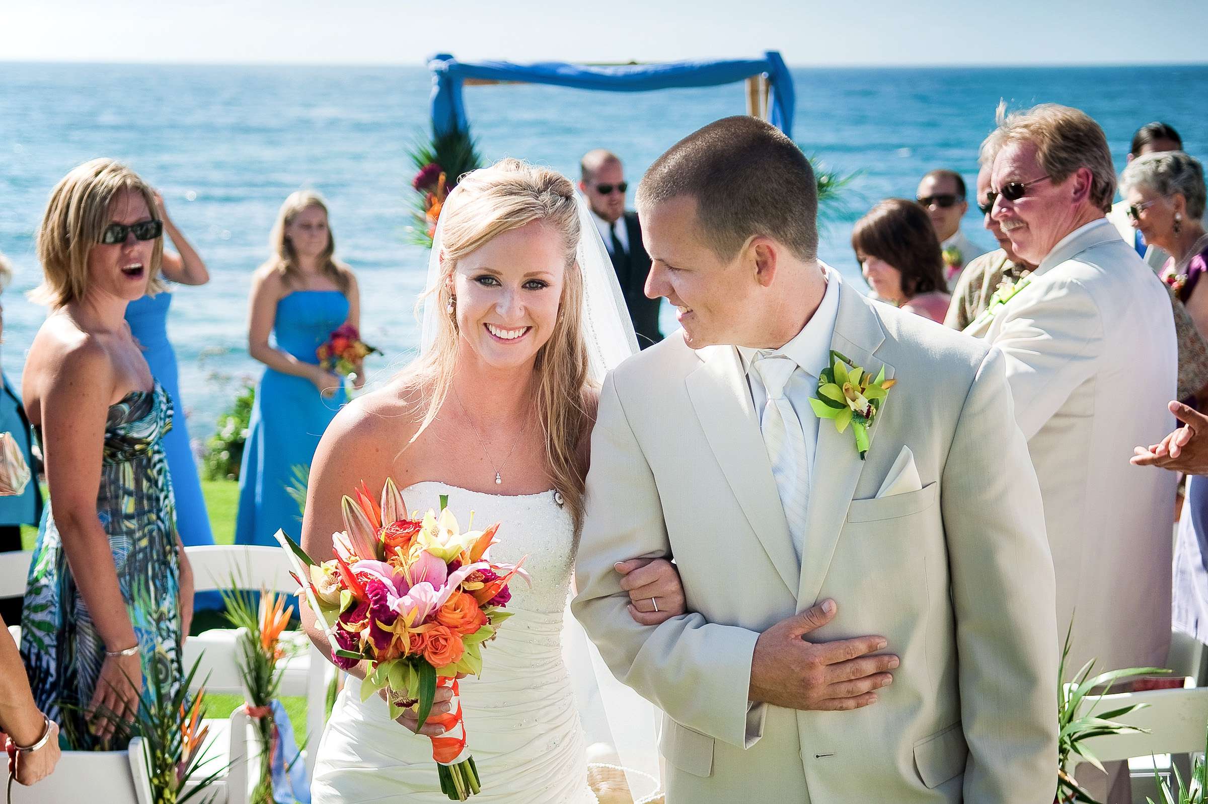 La Jolla Woman's Club Wedding coordinated by KP Design Studio, Sarah and Scot Wedding Photo #300710 by True Photography
