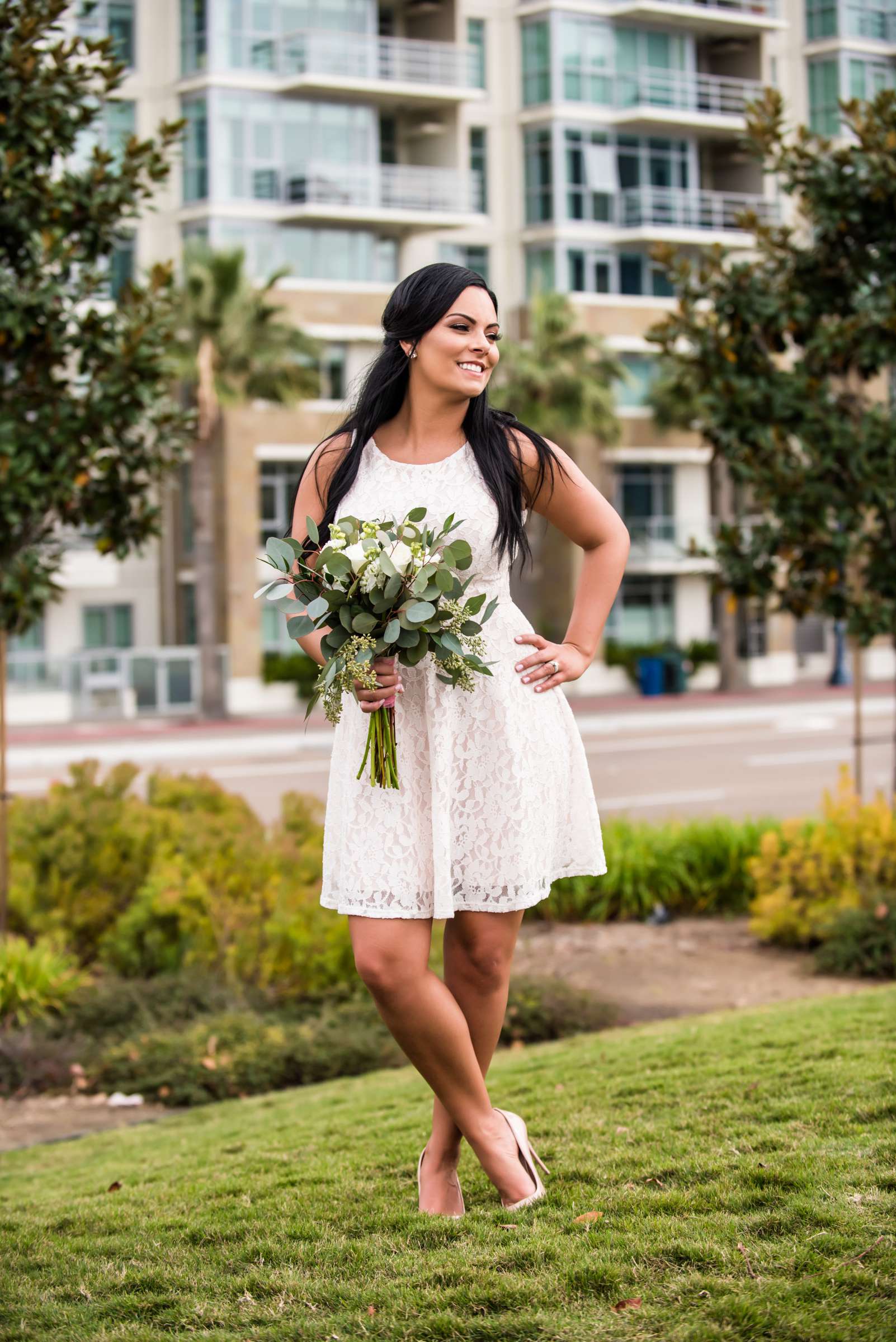 San Diego Courthouse Wedding, Alyah and Brian Wedding Photo #6 by True Photography