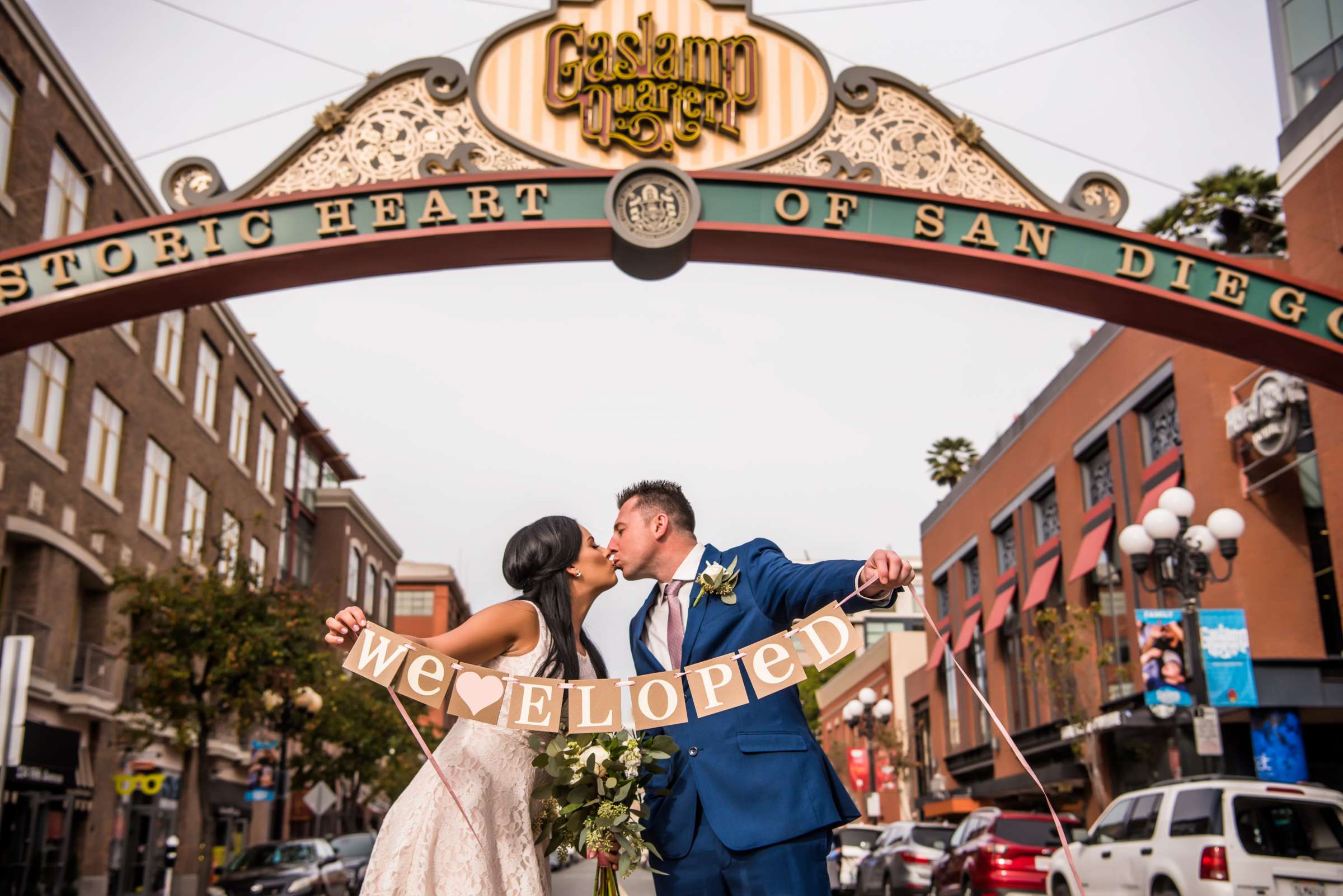 San Diego Courthouse Wedding, Alyah and Brian Wedding Photo #29 by True Photography