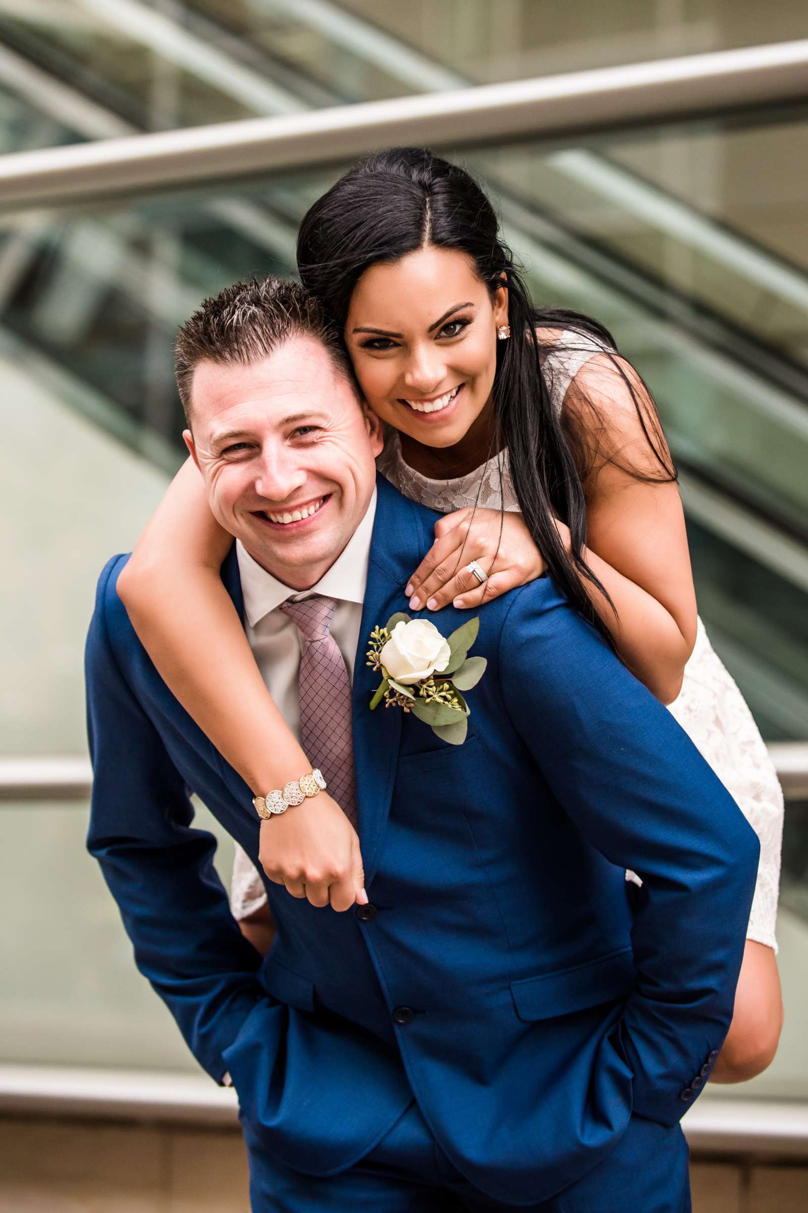 San Diego Courthouse Wedding, Alyah and Brian Wedding Photo #50 by True Photography