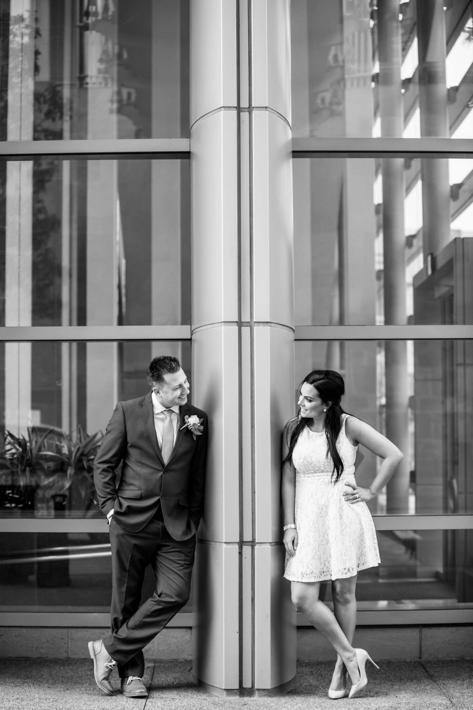 San Diego Courthouse Wedding, Alyah and Brian Wedding Photo #54 by True Photography