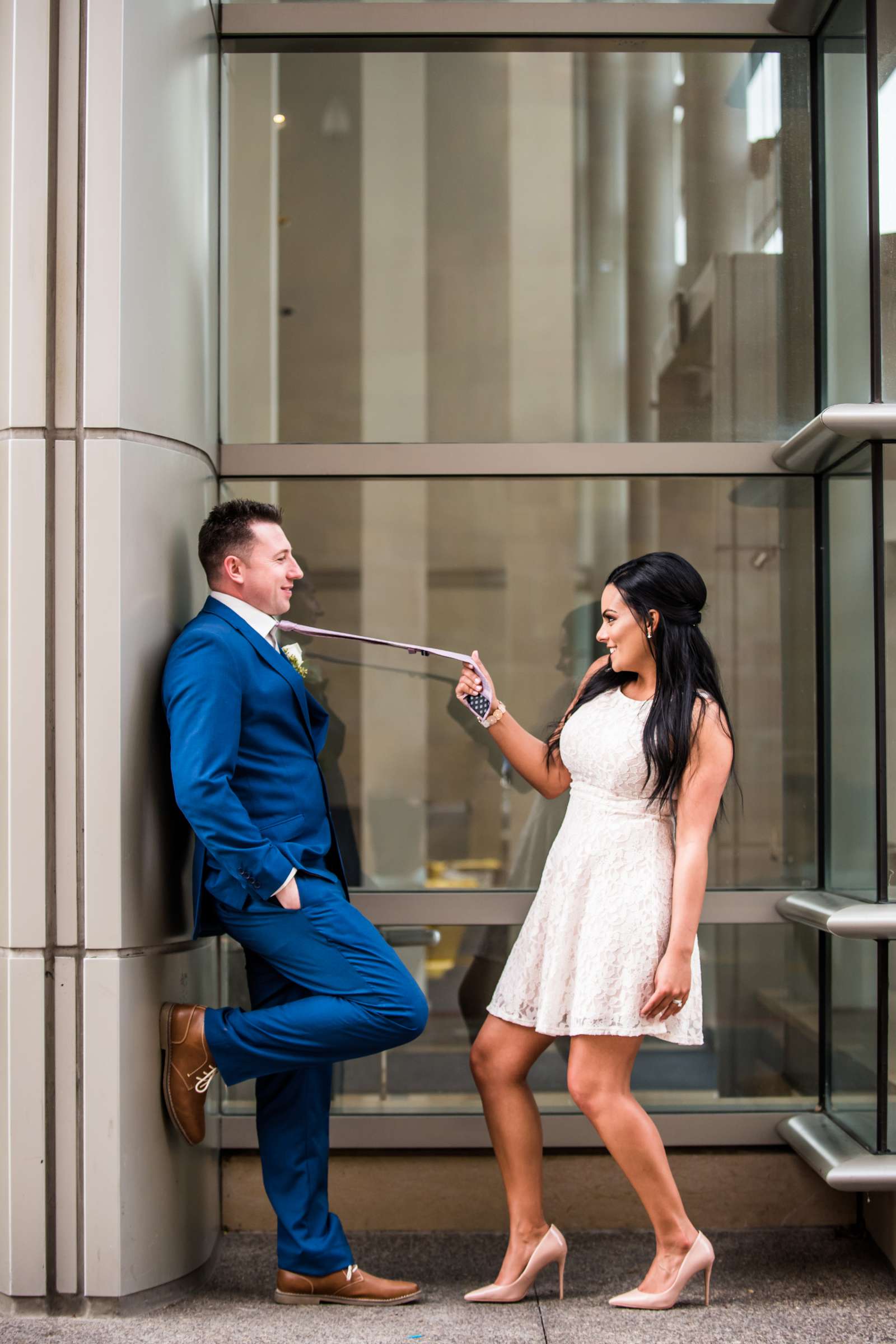 San Diego Courthouse Wedding, Alyah and Brian Wedding Photo #55 by True Photography