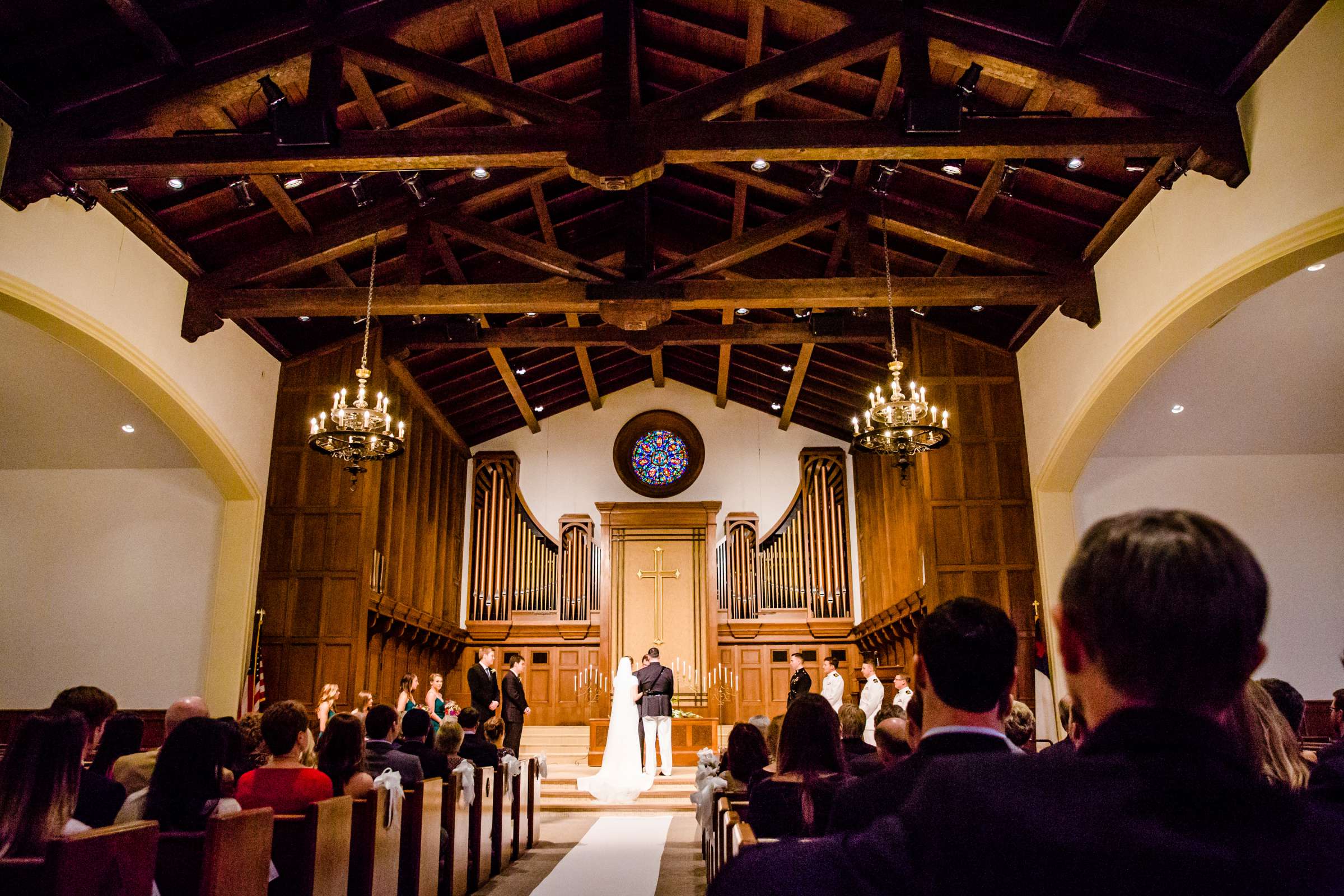 Church at Herringbone La Jolla Wedding coordinated by Coastyle Events, Bethany and Brian Wedding Photo #306205 by True Photography