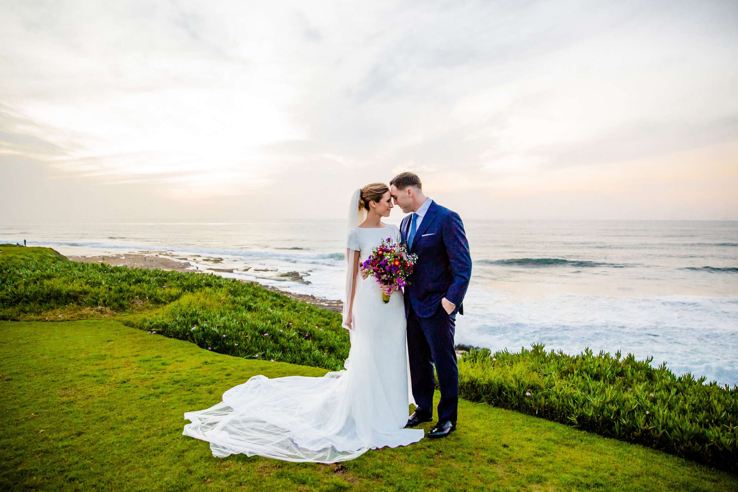 Herringbone La Jolla Wedding coordinated by Coastyle Events, Bethany and Brian Wedding Photo #306253 by True Photography