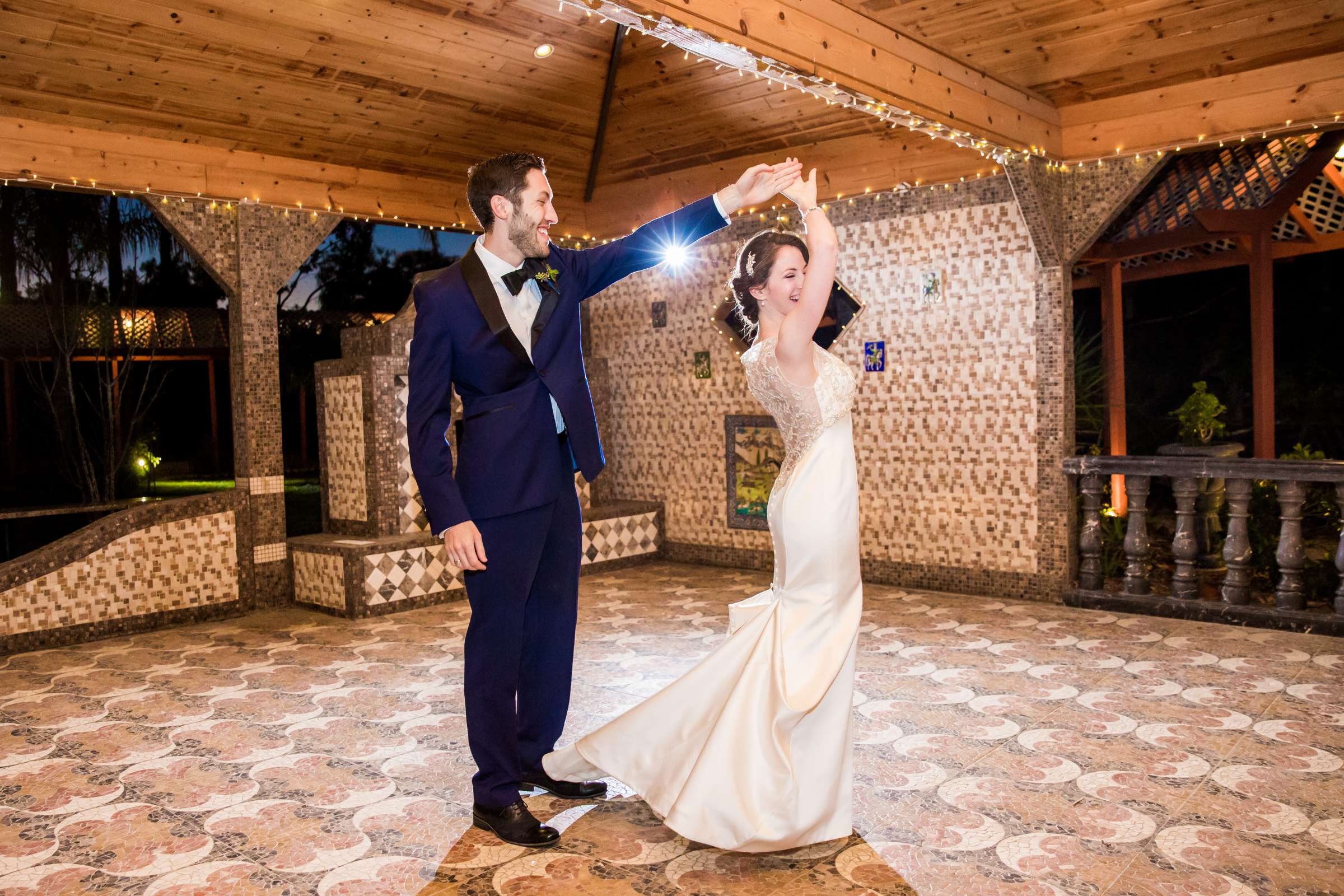 First Dance at Hearst Castle Wedding, Hanah and Wesley Wedding Photo #91 by True Photography