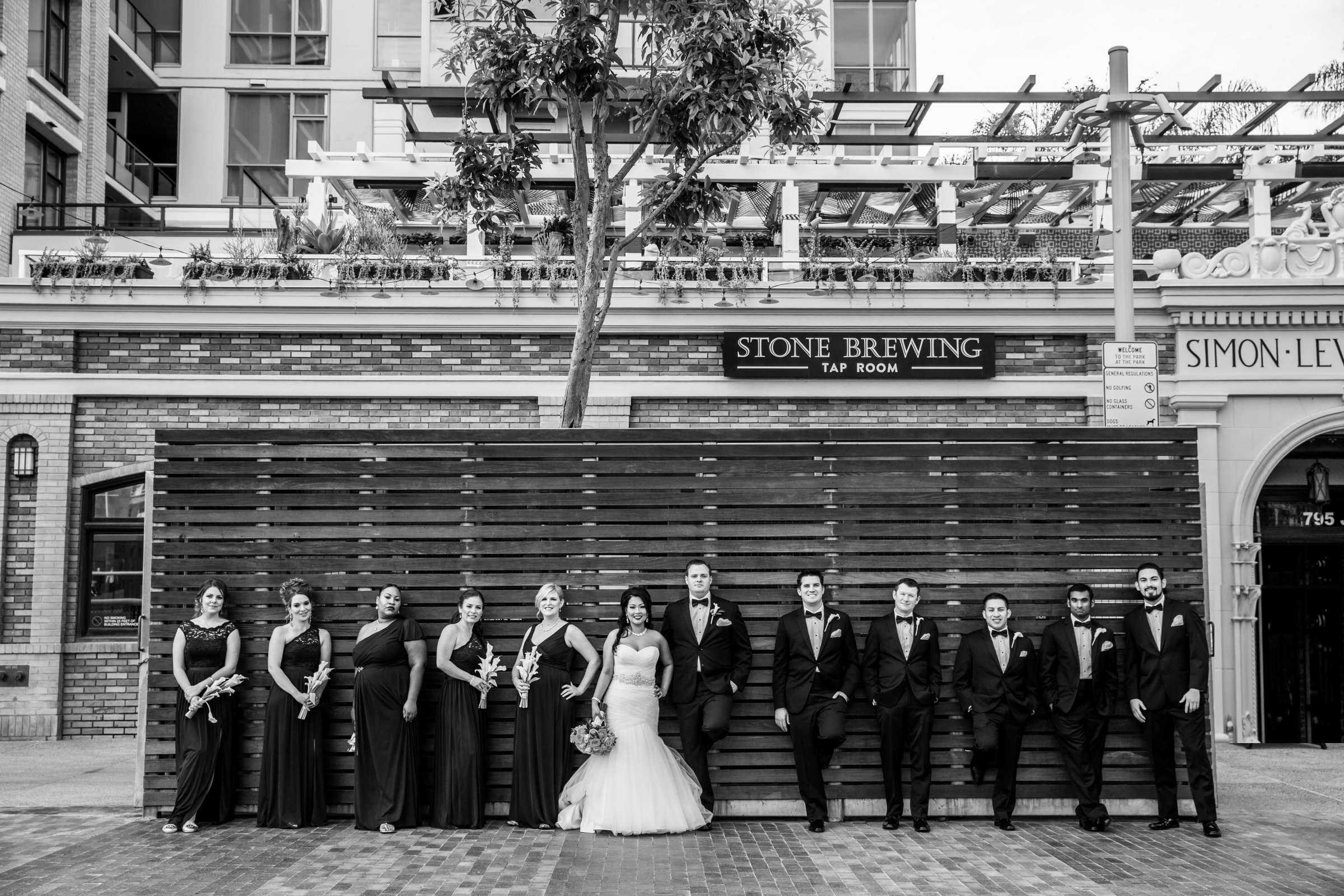 San Diego Central Library Wedding coordinated by MR floral&events, Aratiya and Christopher Wedding Photo #10 by True Photography