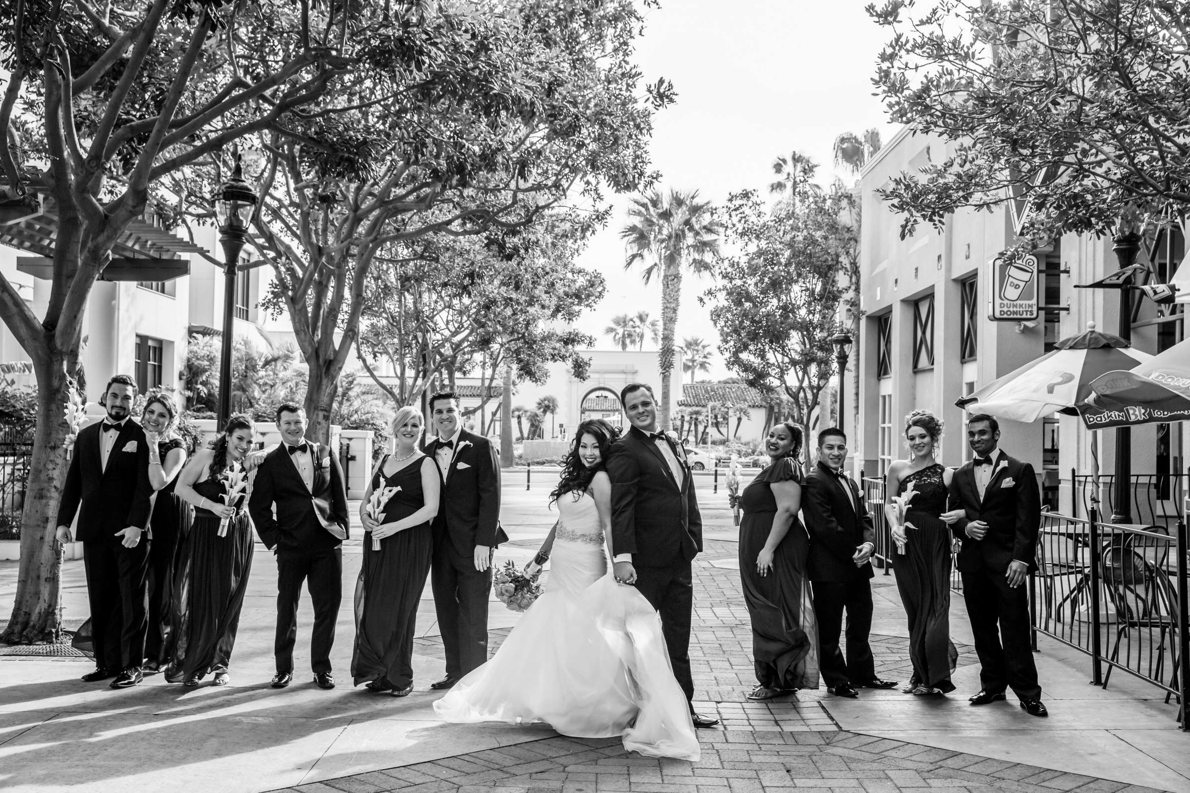 San Diego Central Library Wedding coordinated by MR floral&events, Aratiya and Christopher Wedding Photo #16 by True Photography