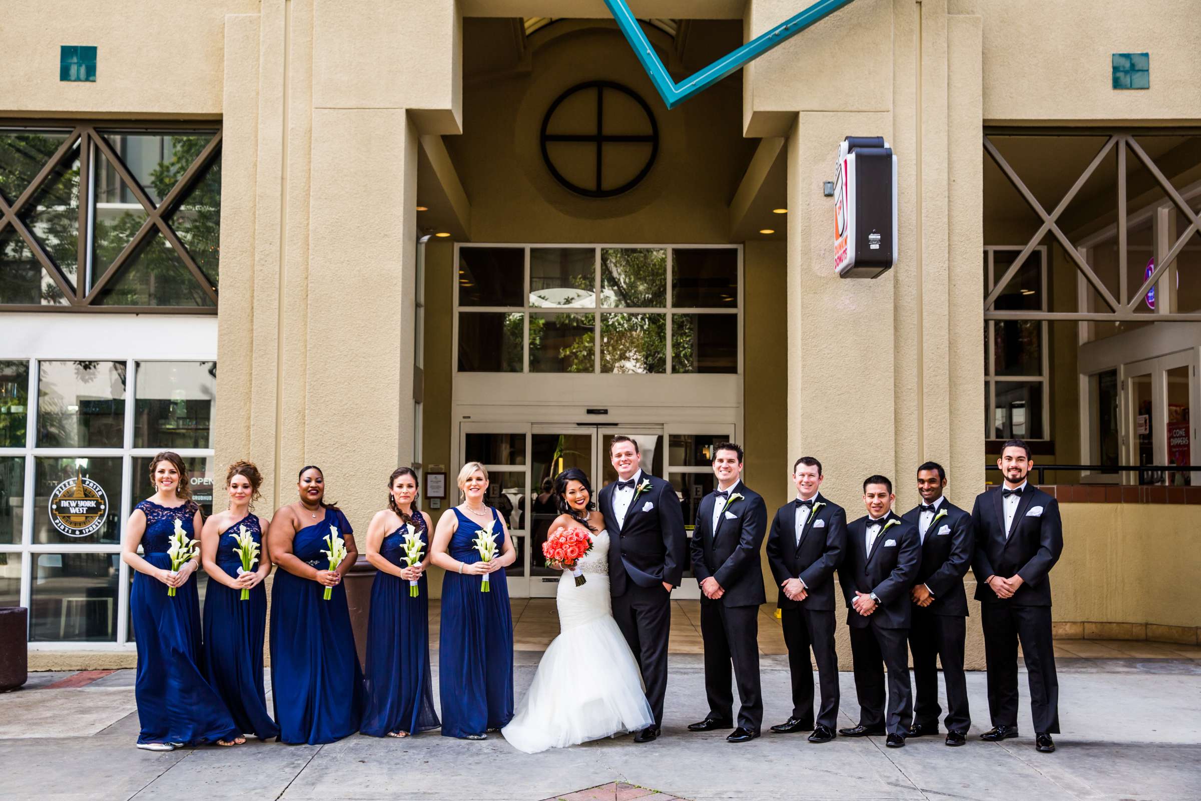 San Diego Central Library Wedding coordinated by MR floral&events, Aratiya and Christopher Wedding Photo #38 by True Photography