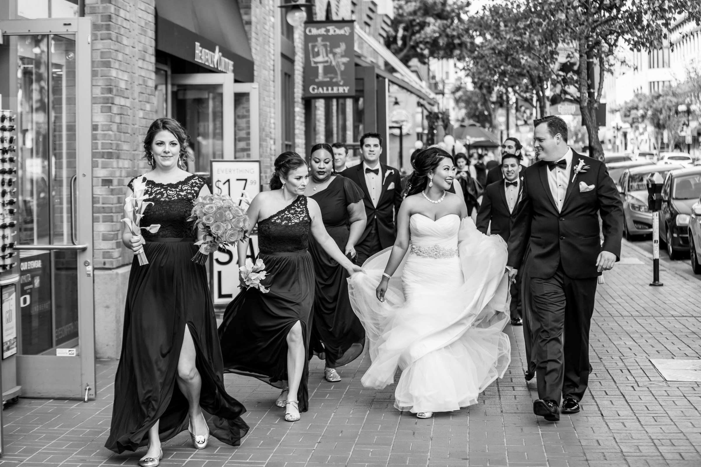 San Diego Central Library Wedding coordinated by MR floral&events, Aratiya and Christopher Wedding Photo #52 by True Photography