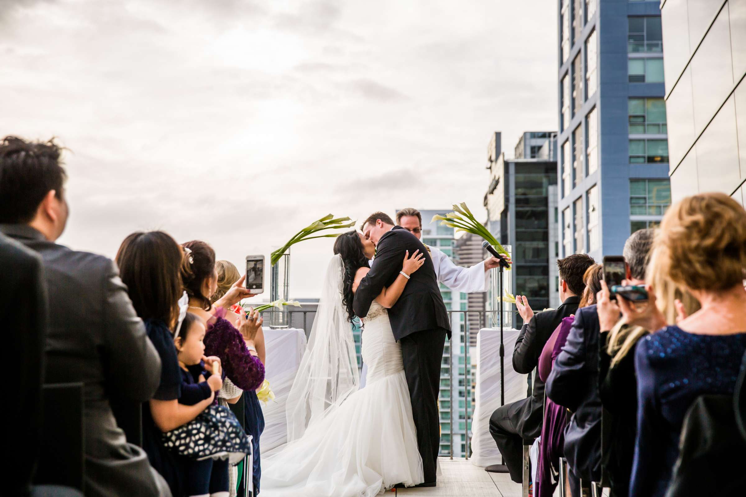 San Diego Central Library Wedding coordinated by MR floral&events, Aratiya and Christopher Wedding Photo #78 by True Photography