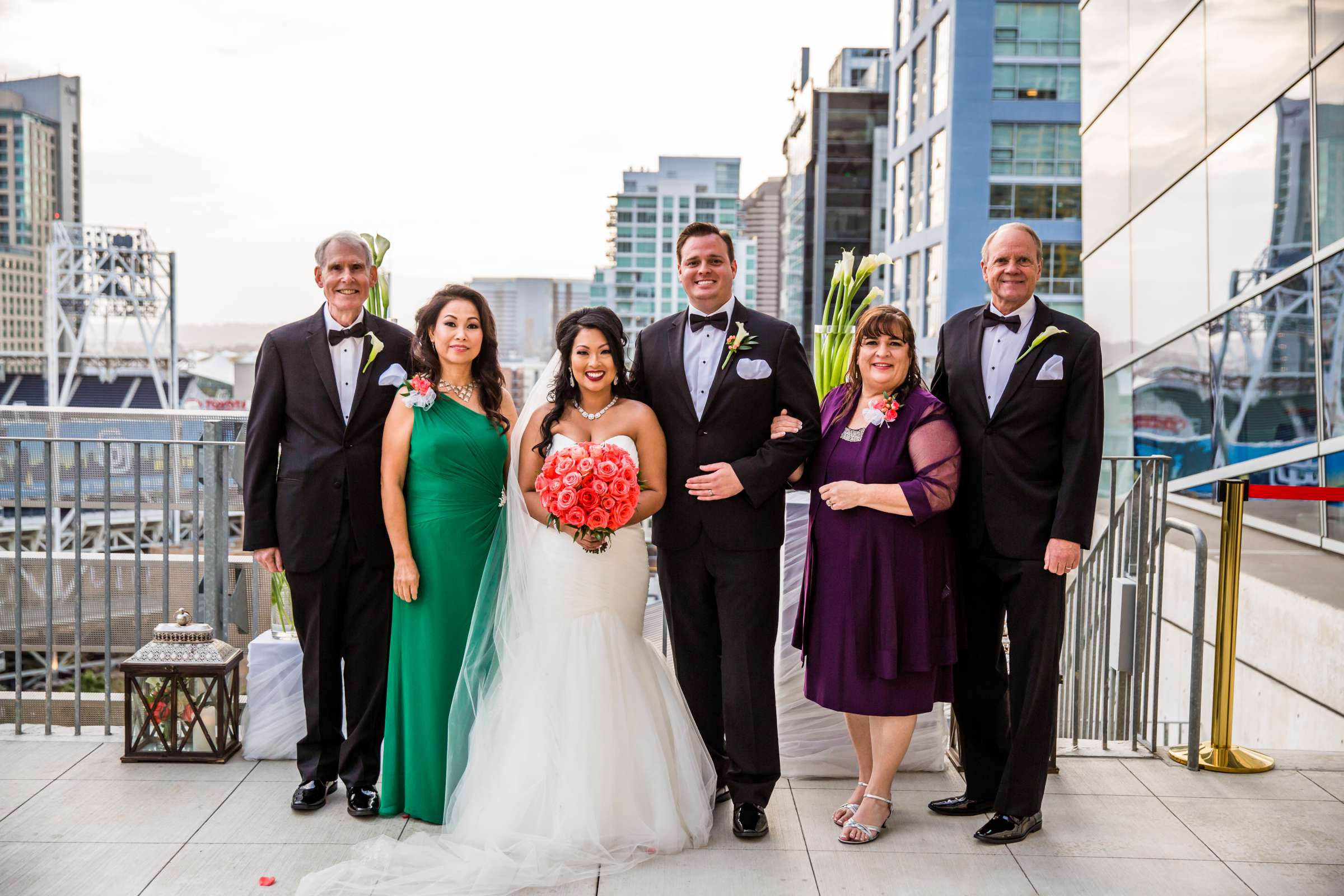 San Diego Central Library Wedding coordinated by MR floral&events, Aratiya and Christopher Wedding Photo #83 by True Photography