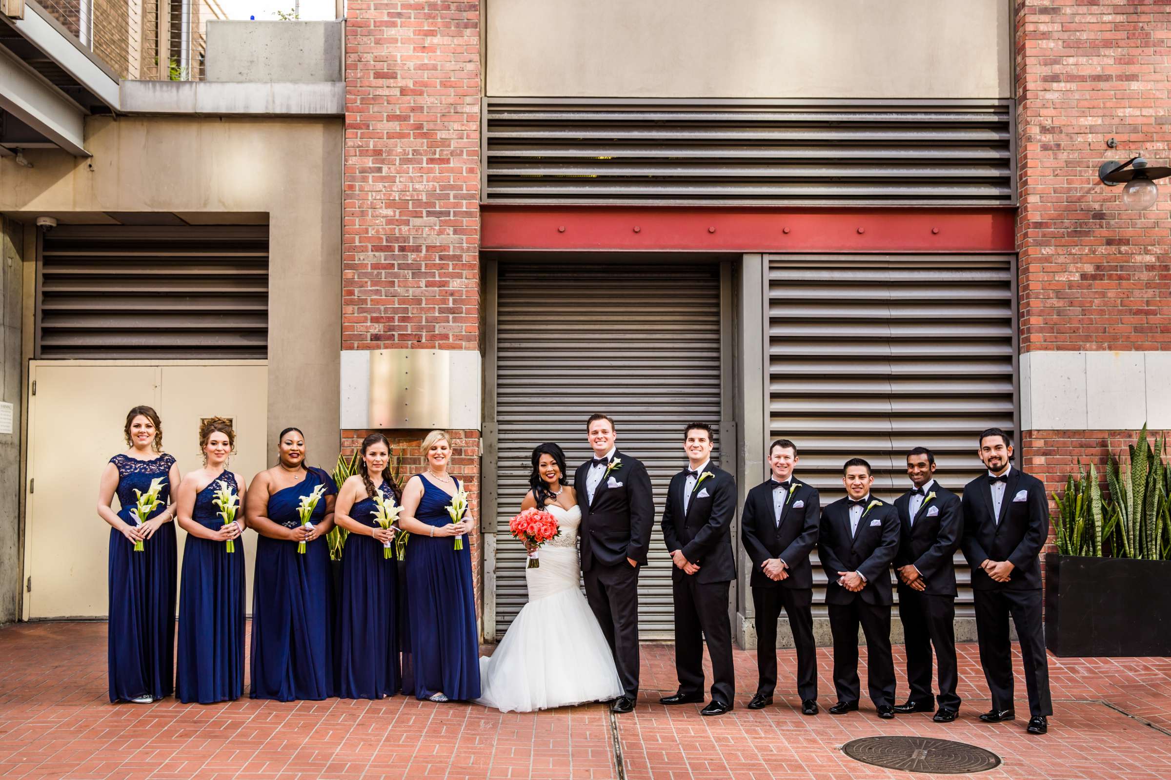 San Diego Central Library Wedding coordinated by MR floral&events, Aratiya and Christopher Wedding Photo #84 by True Photography