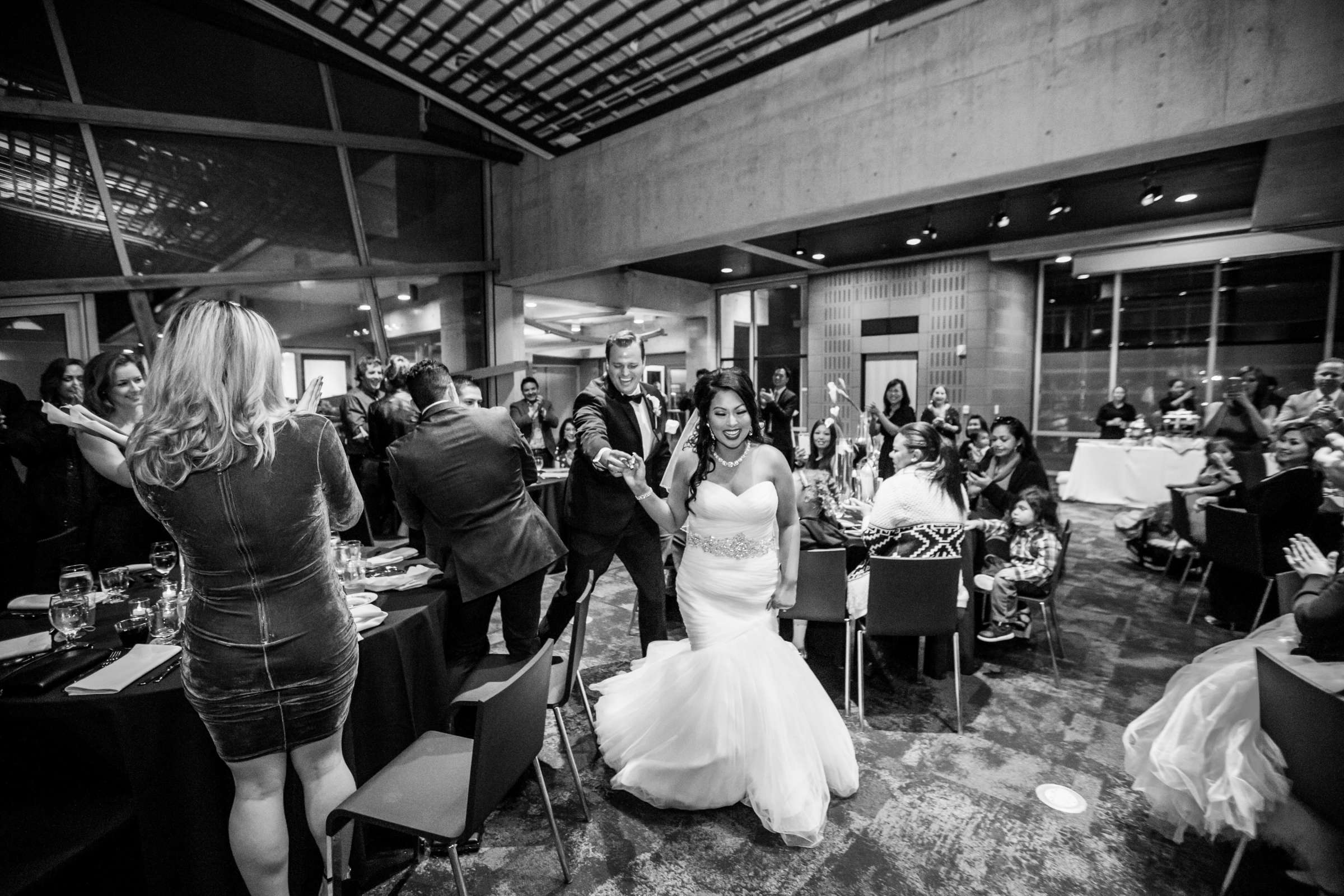 San Diego Central Library Wedding coordinated by MR floral&events, Aratiya and Christopher Wedding Photo #102 by True Photography