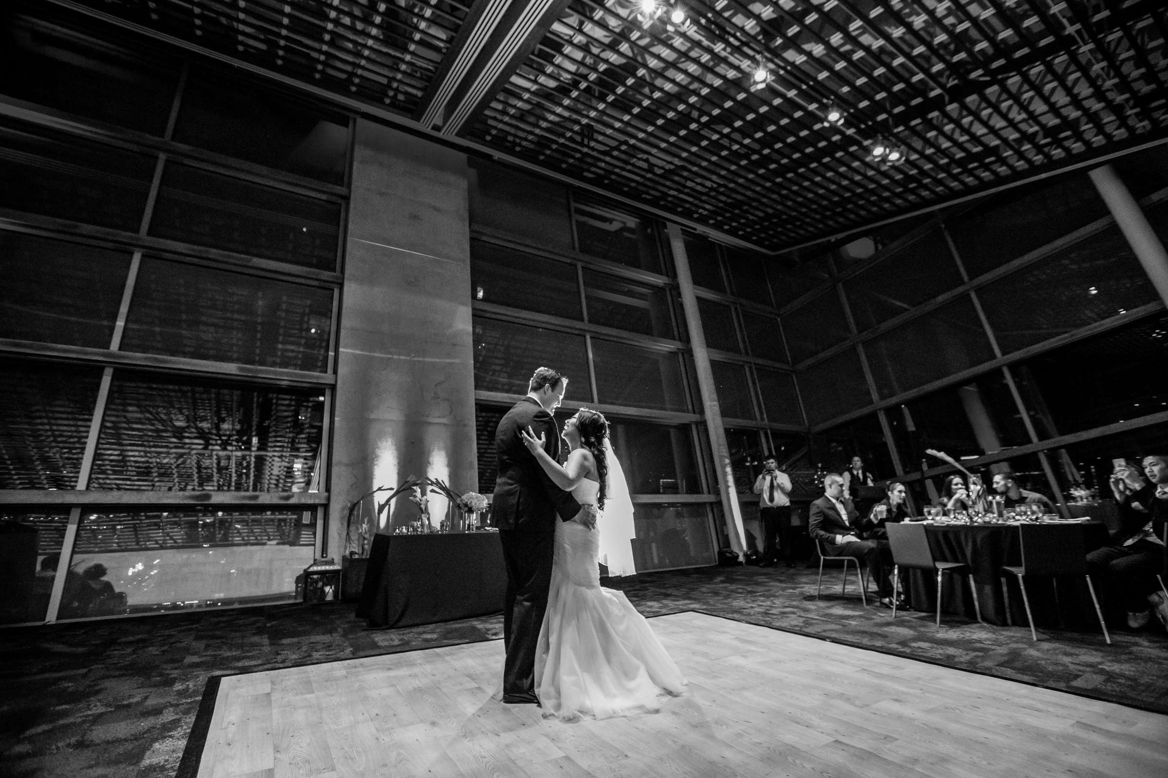 San Diego Central Library Wedding coordinated by MR floral&events, Aratiya and Christopher Wedding Photo #105 by True Photography