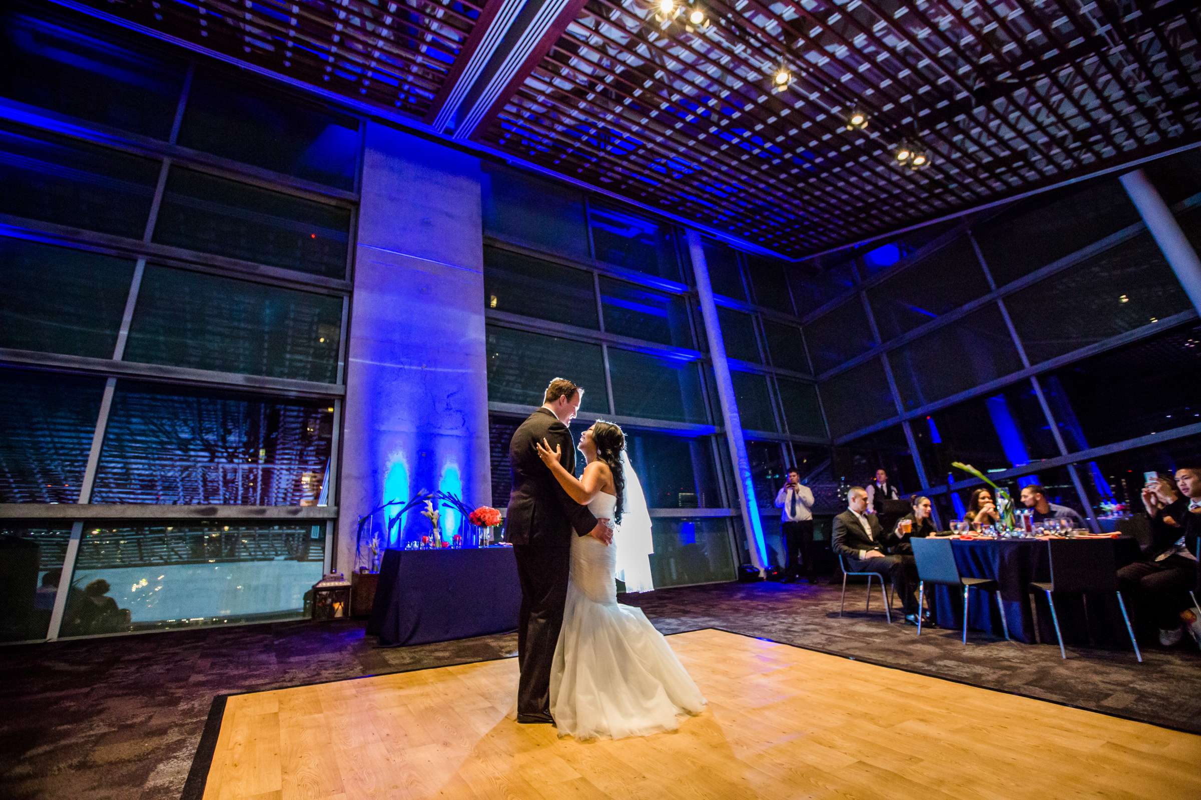 San Diego Central Library Wedding coordinated by MR floral&events, Aratiya and Christopher Wedding Photo #104 by True Photography