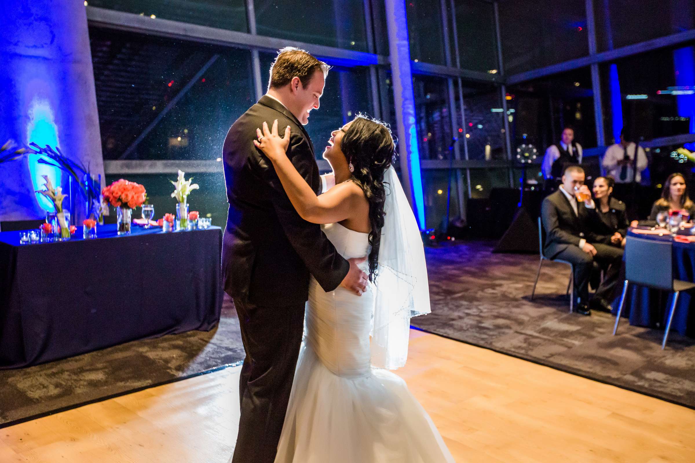 San Diego Central Library Wedding coordinated by MR floral&events, Aratiya and Christopher Wedding Photo #106 by True Photography