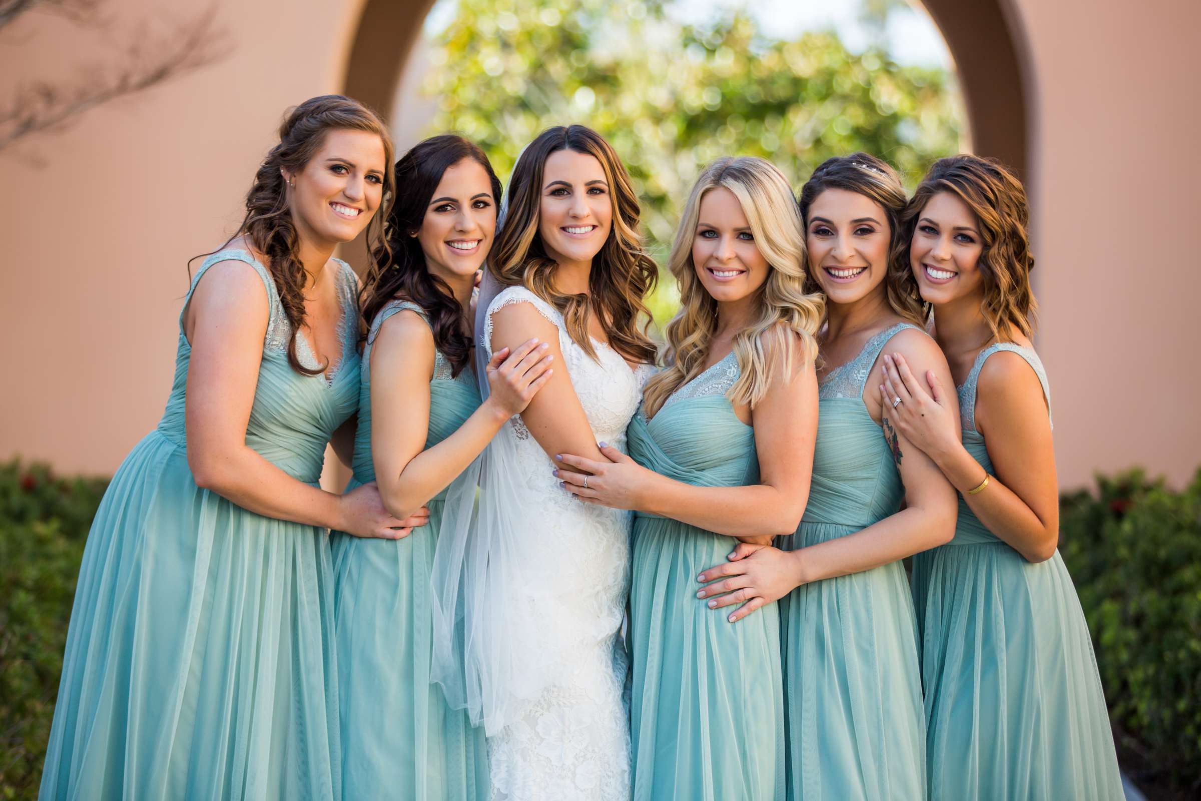 Bridesmaids at VENUES Liberty Station Wedding coordinated by WED (Weddings.Events.Design), Michelle and Sam Wedding Photo #10 by True Photography