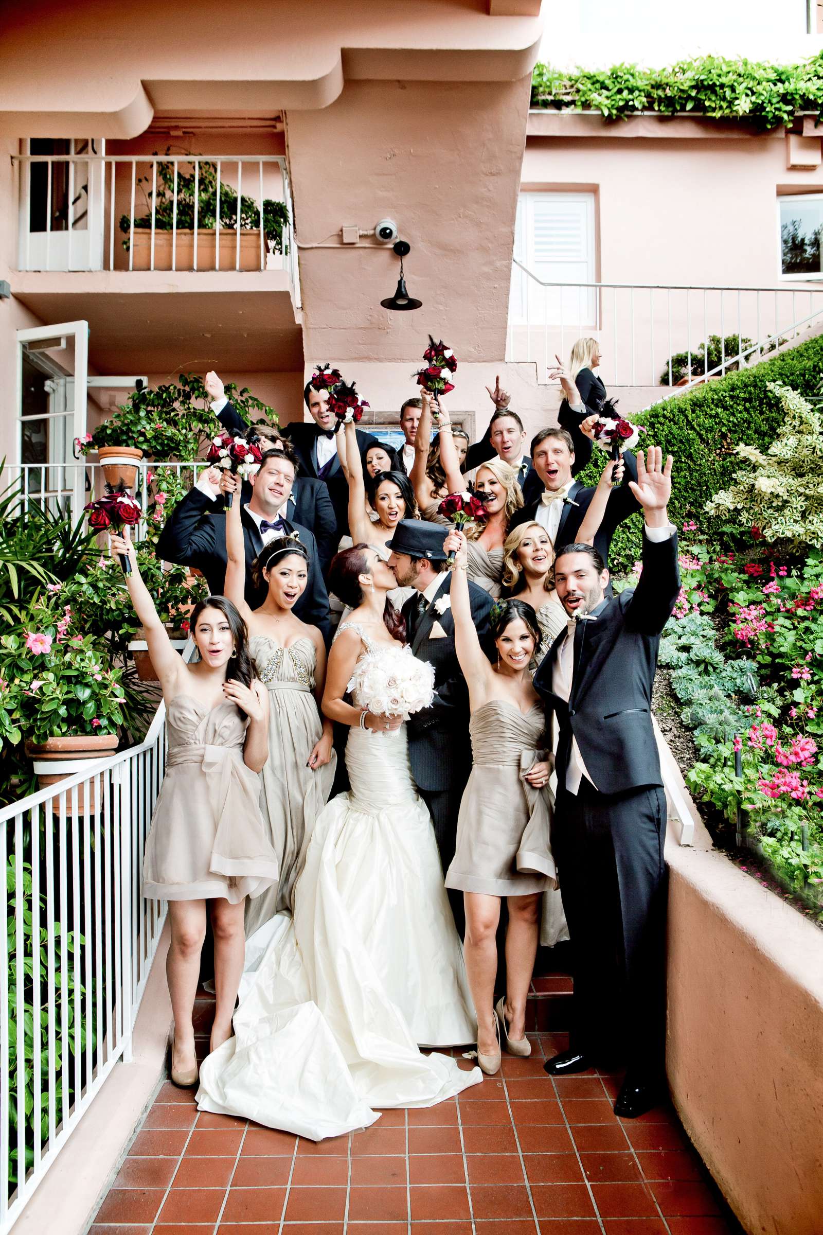 La Valencia Wedding coordinated by Bianca Weddings, Christina and Zachary Wedding Photo #310754 by True Photography