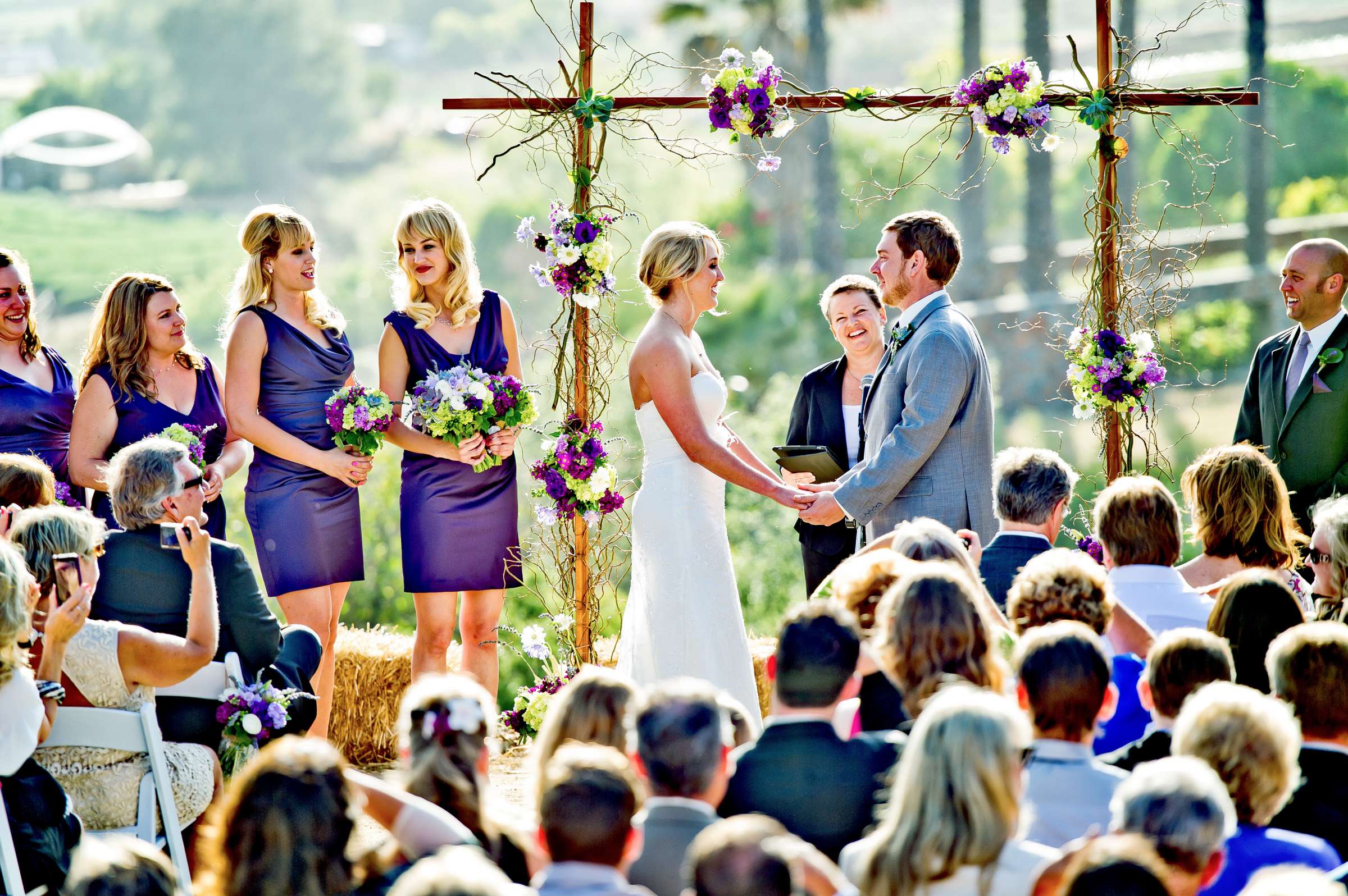 Keys Creek Lavender Farms Wedding coordinated by A Diamond Celebration, Ashley and James Wedding Photo #312860 by True Photography