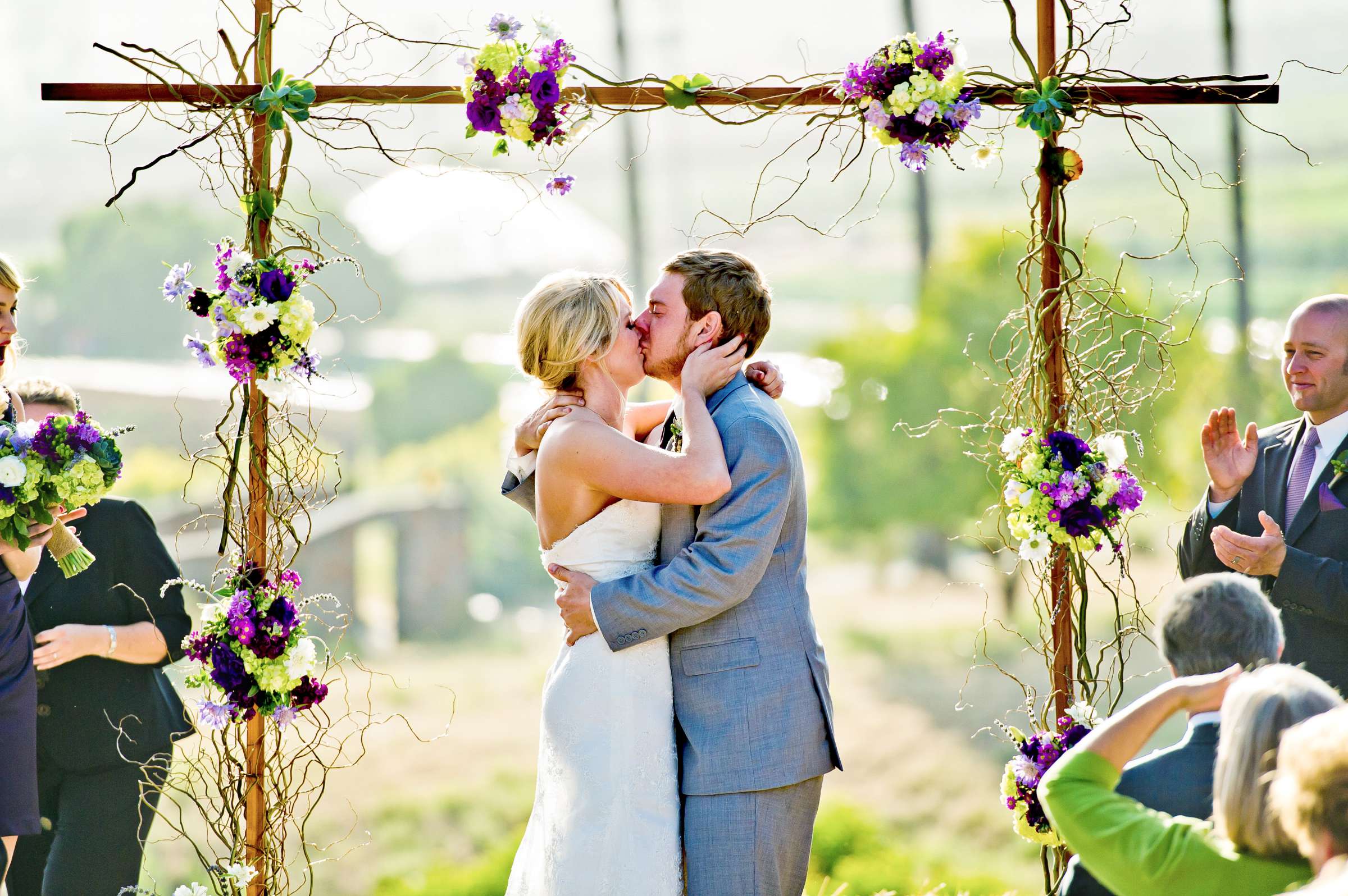 Keys Creek Lavender Farms Wedding coordinated by A Diamond Celebration, Ashley and James Wedding Photo #312869 by True Photography
