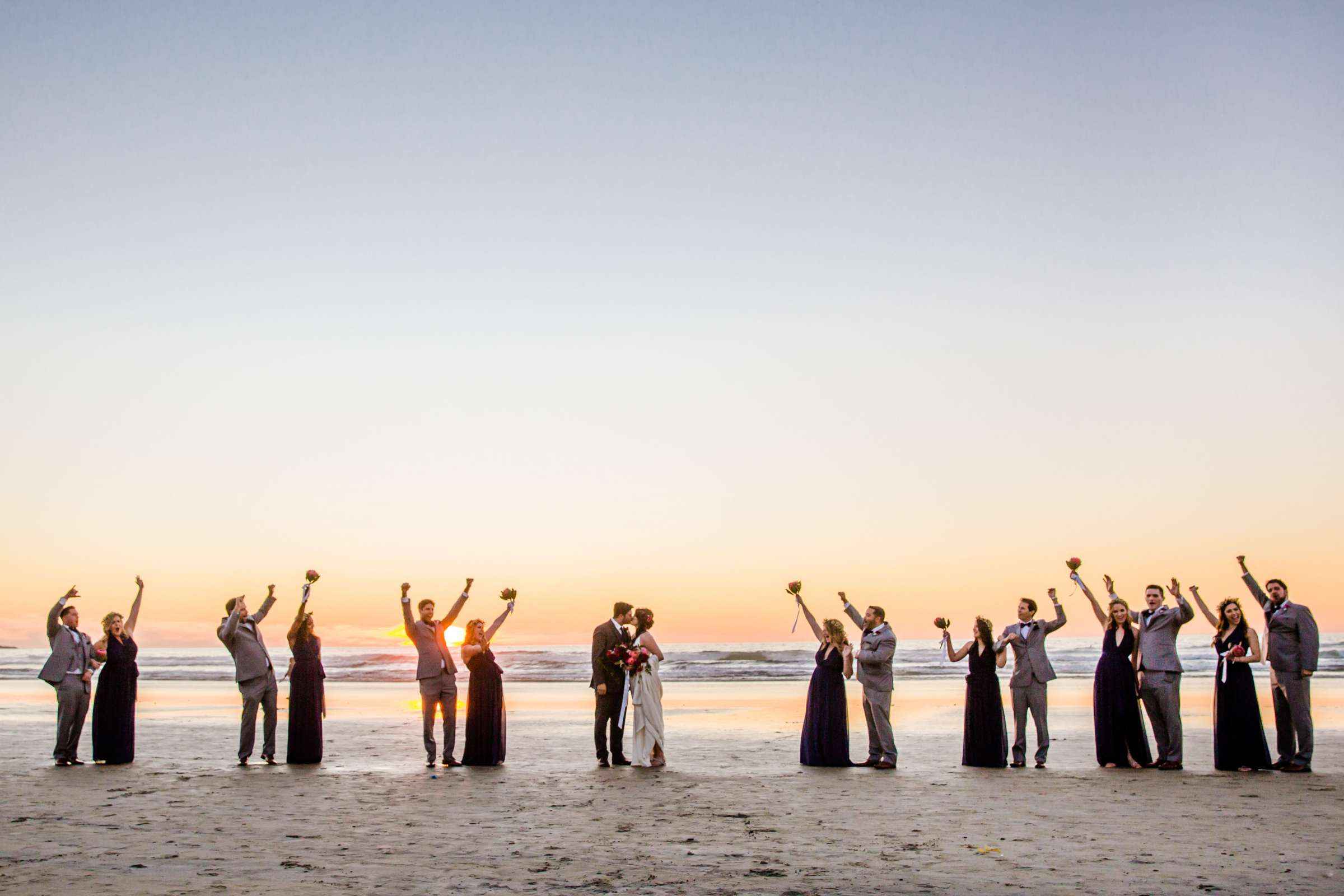 Bridal Party at Scripps Seaside Forum Wedding, Mykella and Bronson Wedding Photo #313226 by True Photography