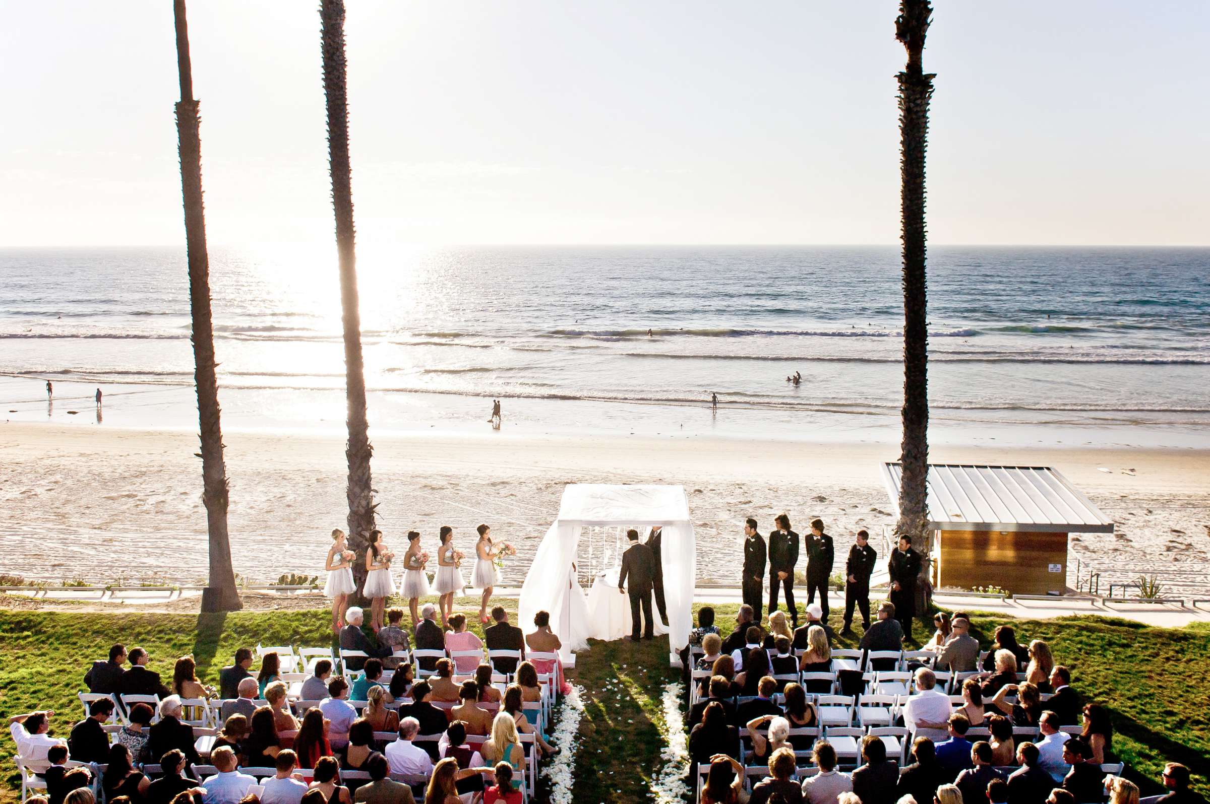 Scripps Seaside Forum Wedding coordinated by Coast Catering, Samantha and Brandon Wedding Photo #314454 by True Photography