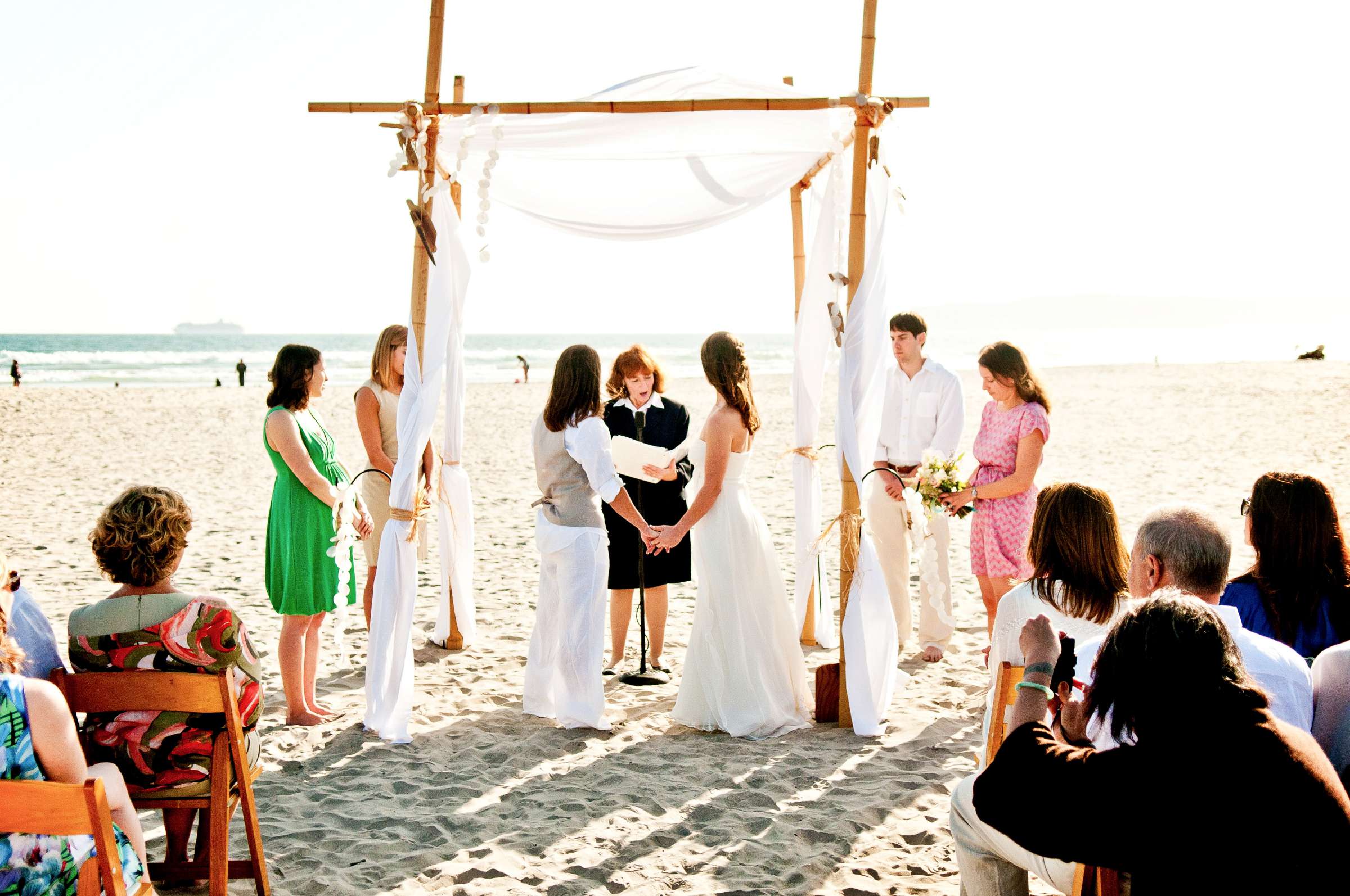Coronado Boathouse Wedding coordinated by Creative Affairs Inc, Erin and Leah Wedding Photo #315115 by True Photography