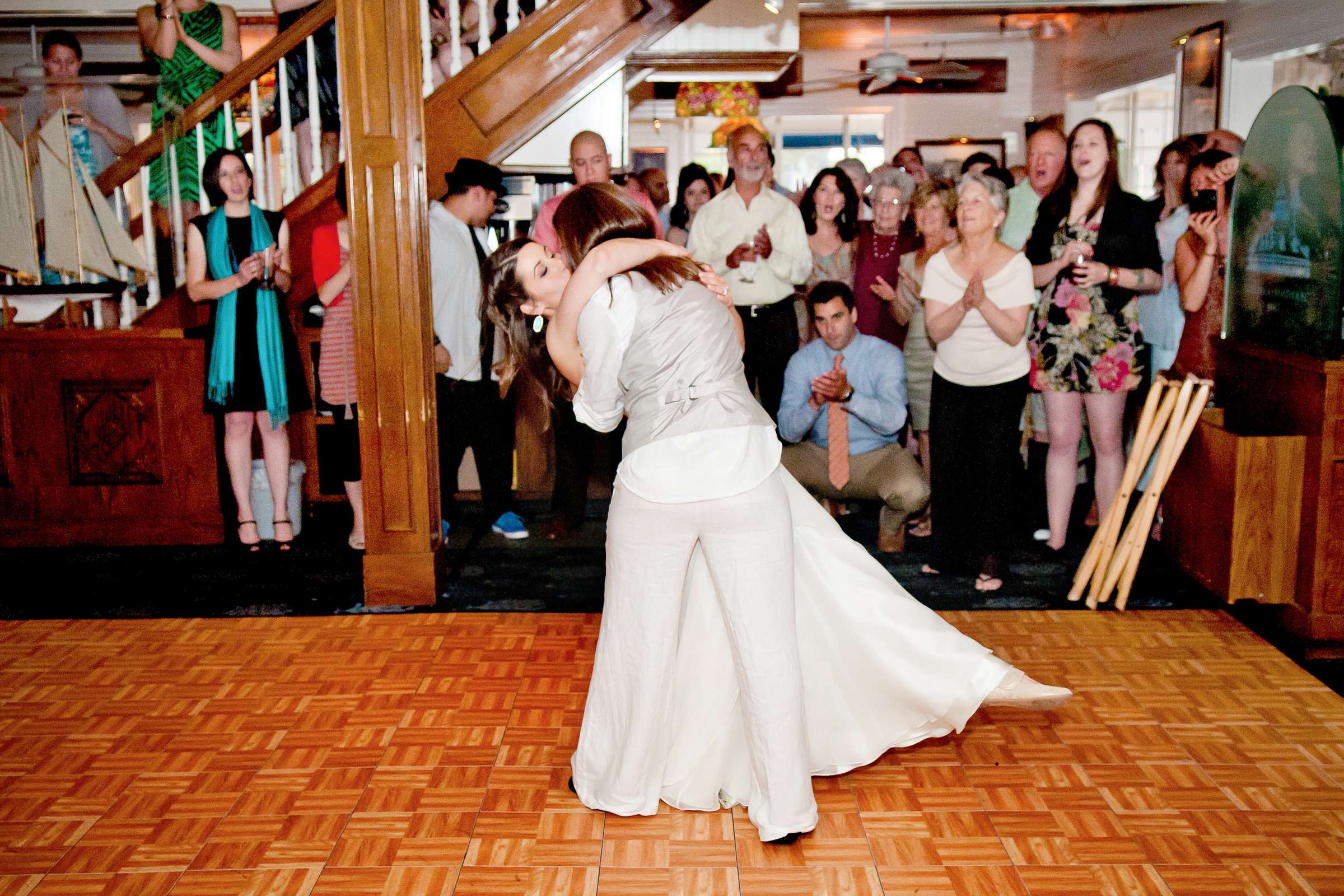 Coronado Boathouse Wedding coordinated by Creative Affairs Inc, Erin and Leah Wedding Photo #315151 by True Photography