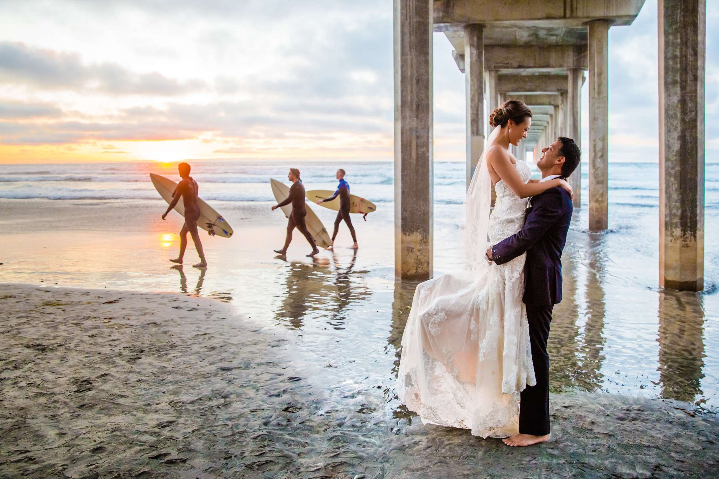 Scripps Seaside Forum Wedding coordinated by I Do Weddings, Kris and Ross Wedding Photo #7 by True Photography