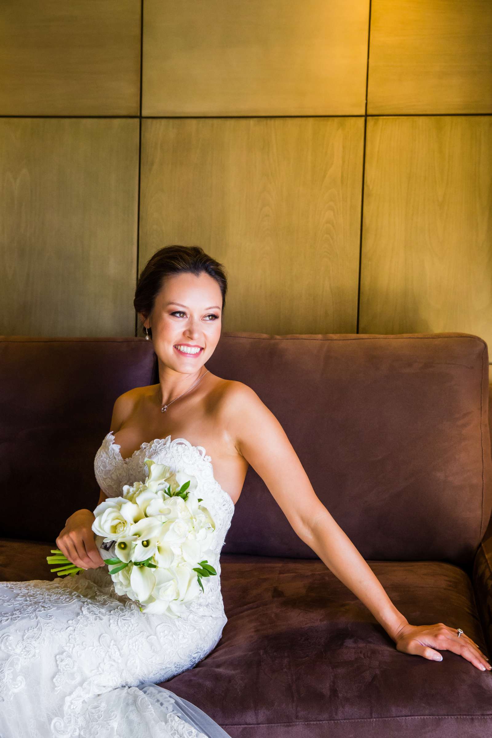 Bride at Scripps Seaside Forum Wedding coordinated by I Do Weddings, Kris and Ross Wedding Photo #16 by True Photography