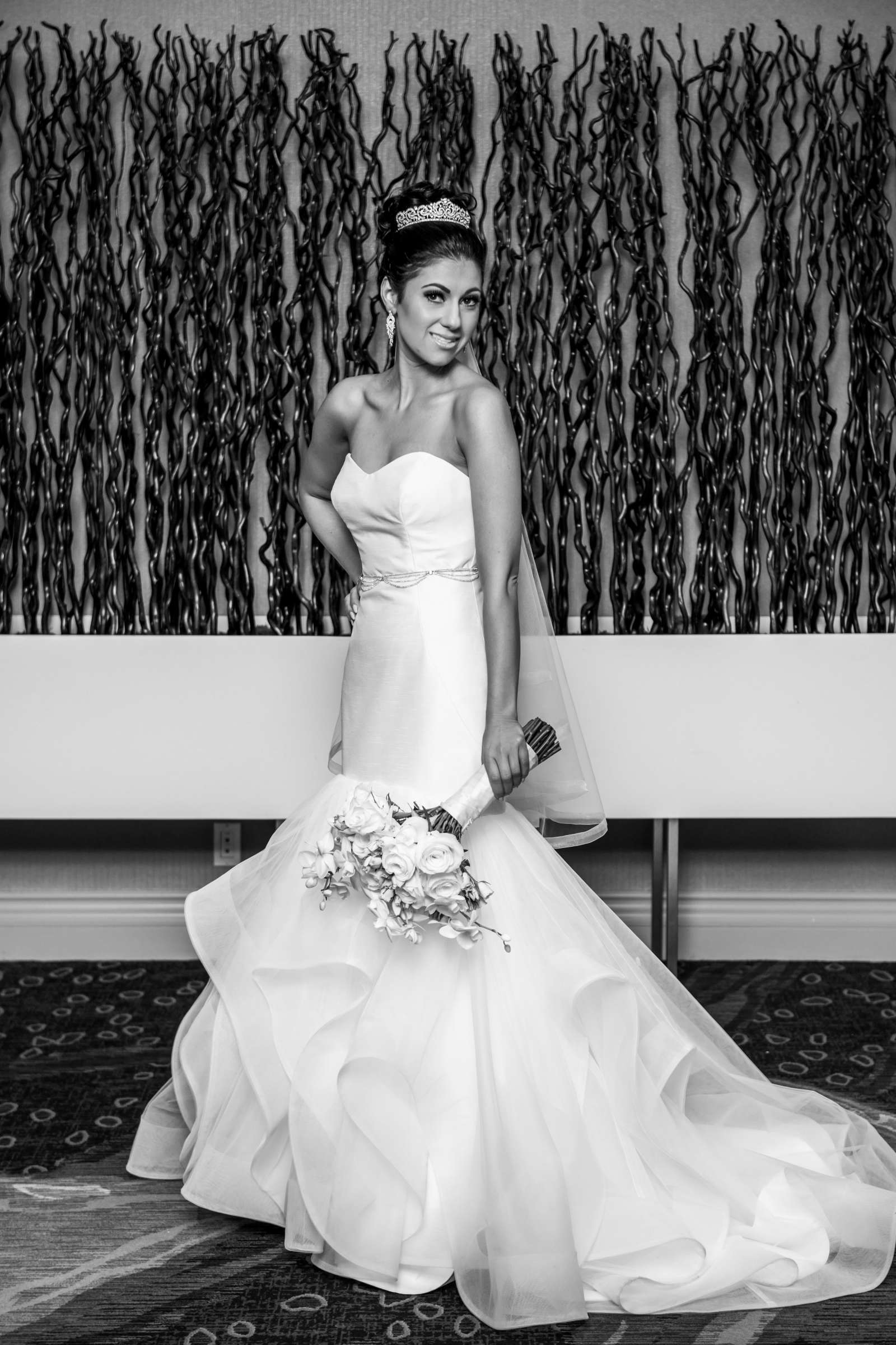 Manchester Grand Hyatt San Diego Wedding coordinated by Events Plus Style, Farah and Josh Wedding Photo #9 by True Photography