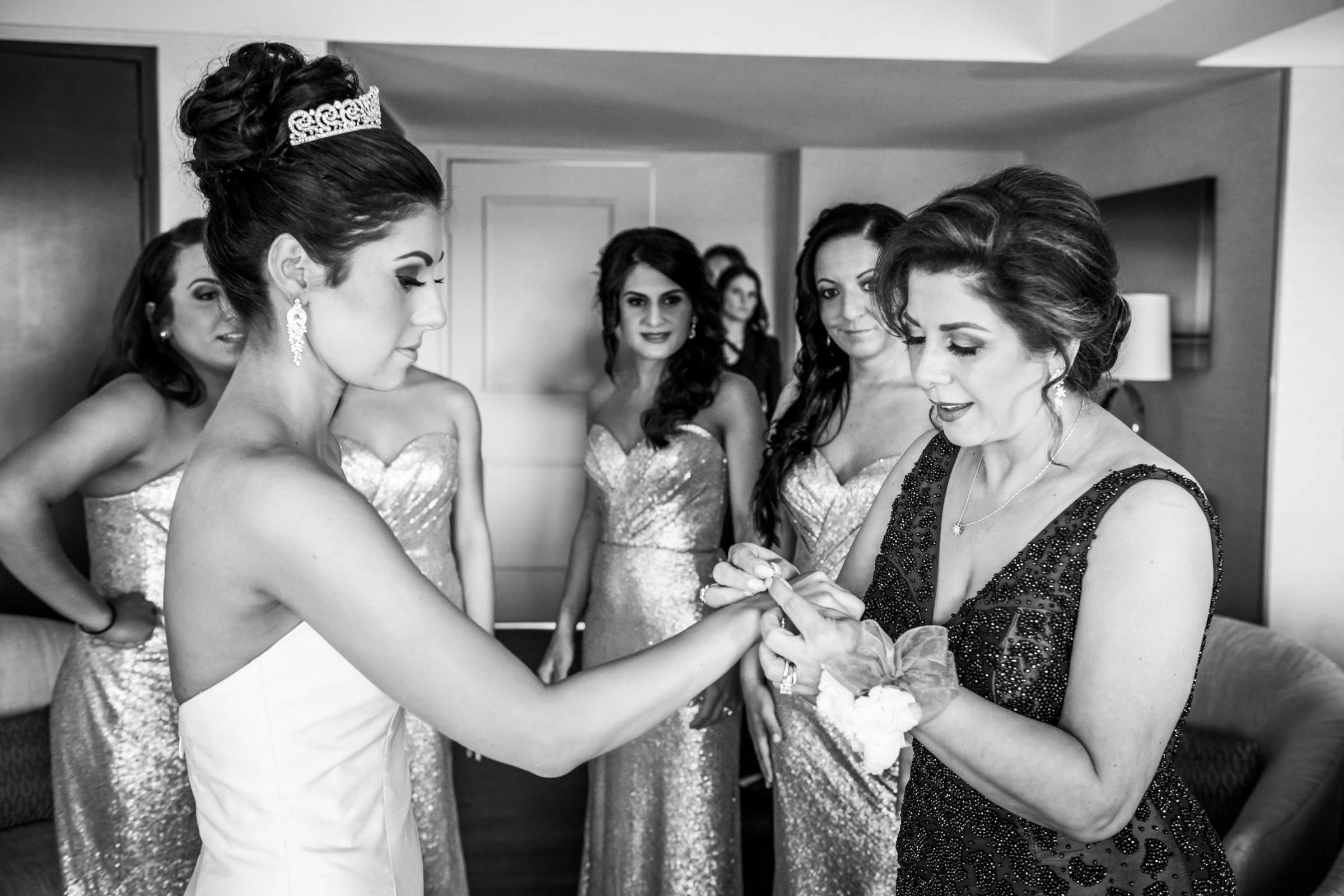 Manchester Grand Hyatt San Diego Wedding coordinated by Events Plus Style, Farah and Josh Wedding Photo #27 by True Photography