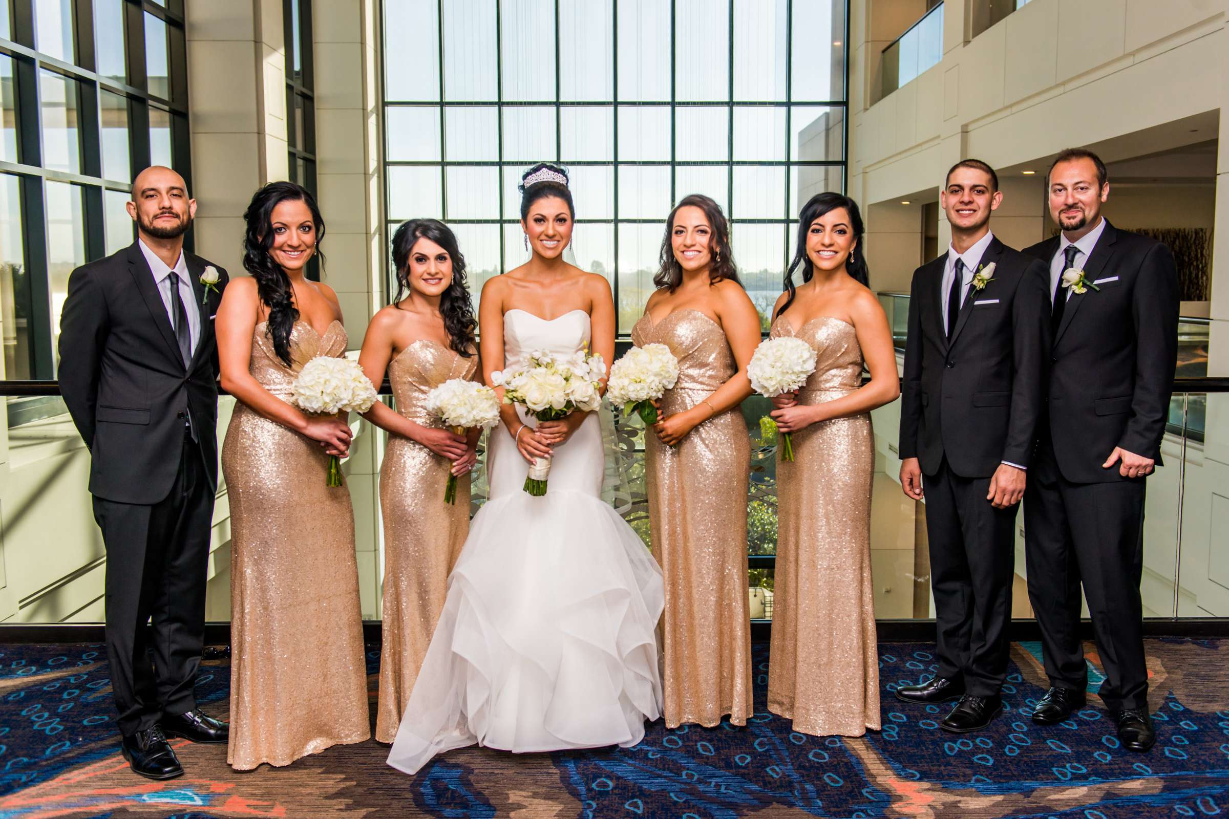 Manchester Grand Hyatt San Diego Wedding coordinated by Events Plus Style, Farah and Josh Wedding Photo #45 by True Photography