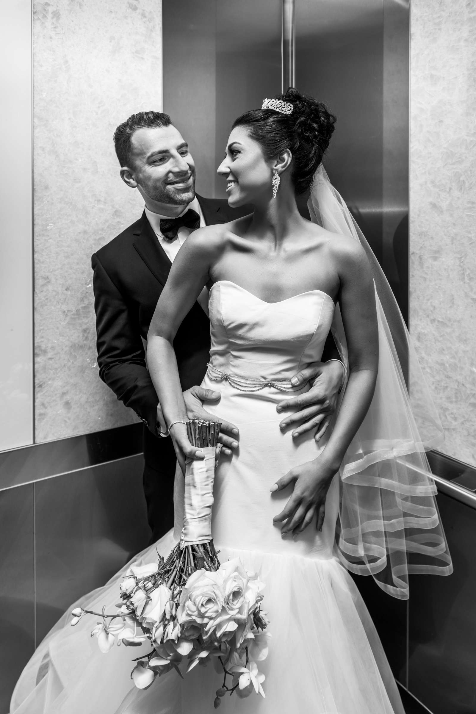 Manchester Grand Hyatt San Diego Wedding coordinated by Events Plus Style, Farah and Josh Wedding Photo #59 by True Photography