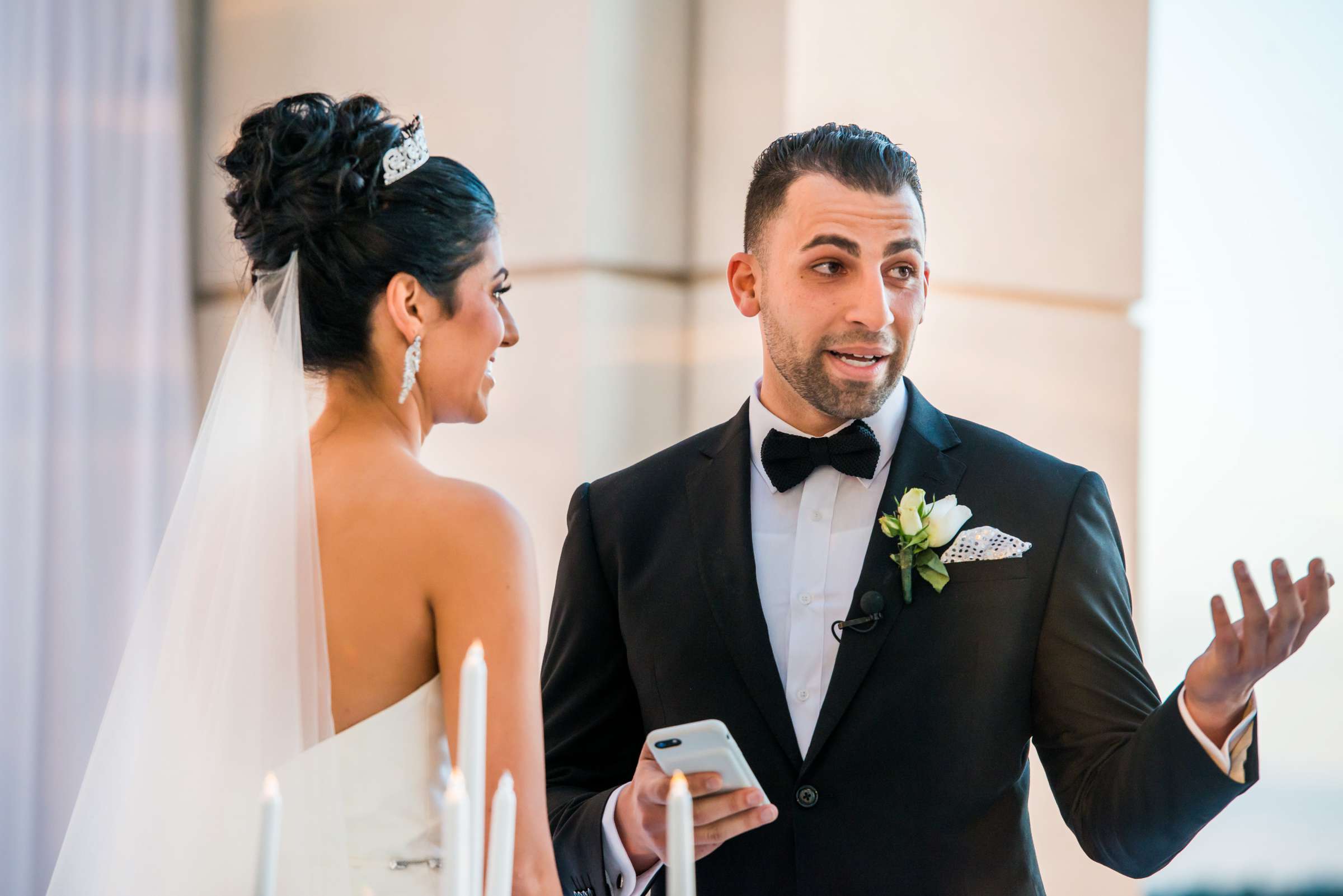 Manchester Grand Hyatt San Diego Wedding coordinated by Events Plus Style, Farah and Josh Wedding Photo #72 by True Photography