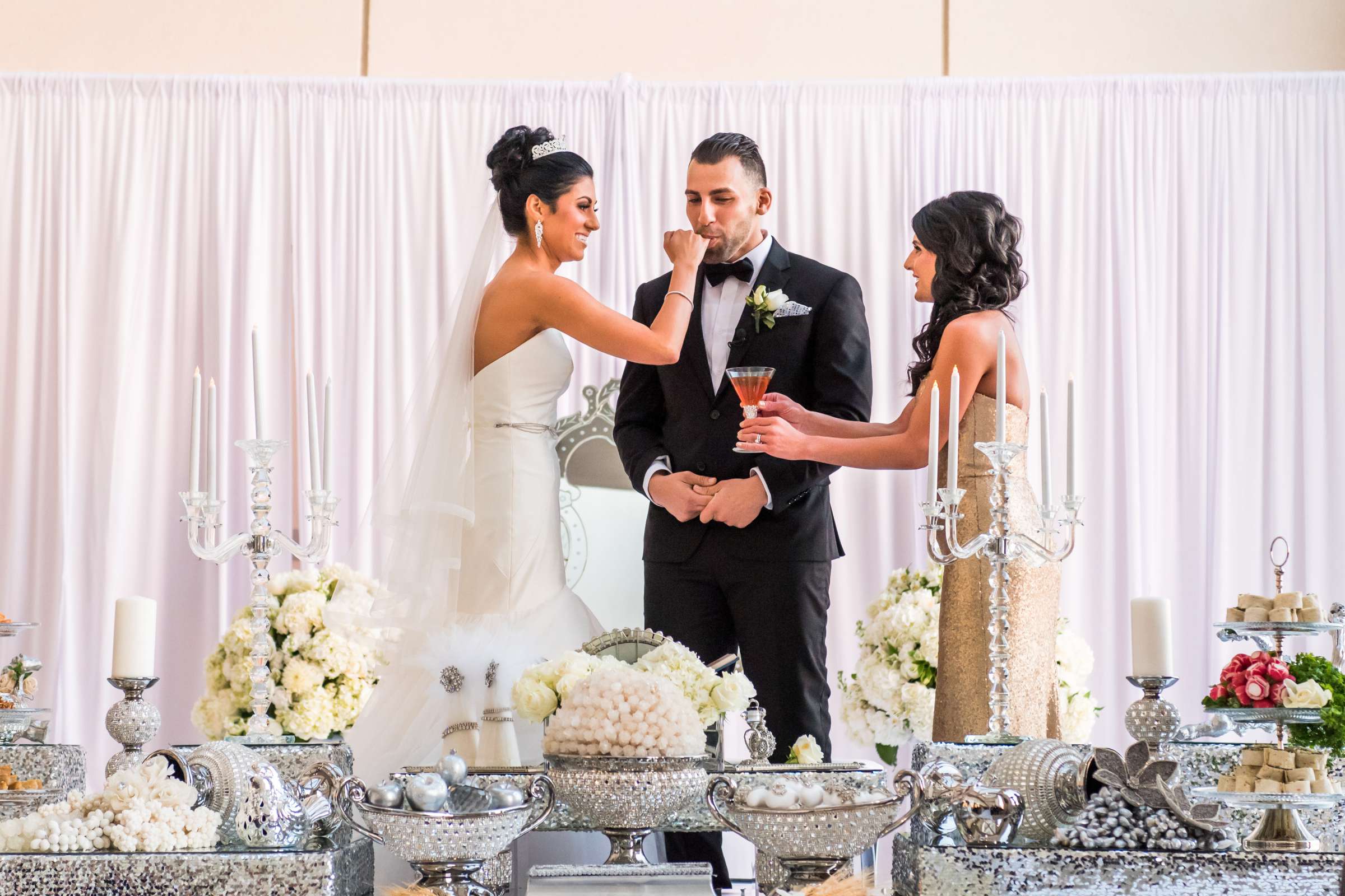 Manchester Grand Hyatt San Diego Wedding coordinated by Events Plus Style, Farah and Josh Wedding Photo #75 by True Photography