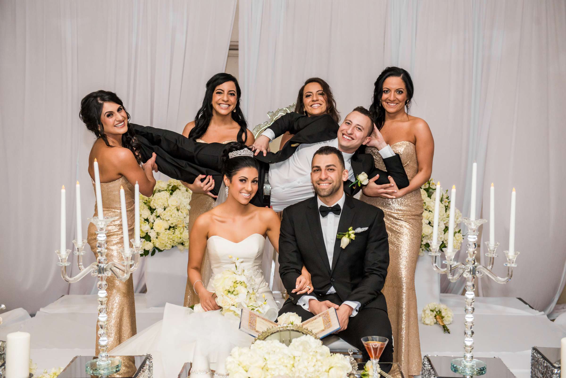 Manchester Grand Hyatt San Diego Wedding coordinated by Events Plus Style, Farah and Josh Wedding Photo #84 by True Photography