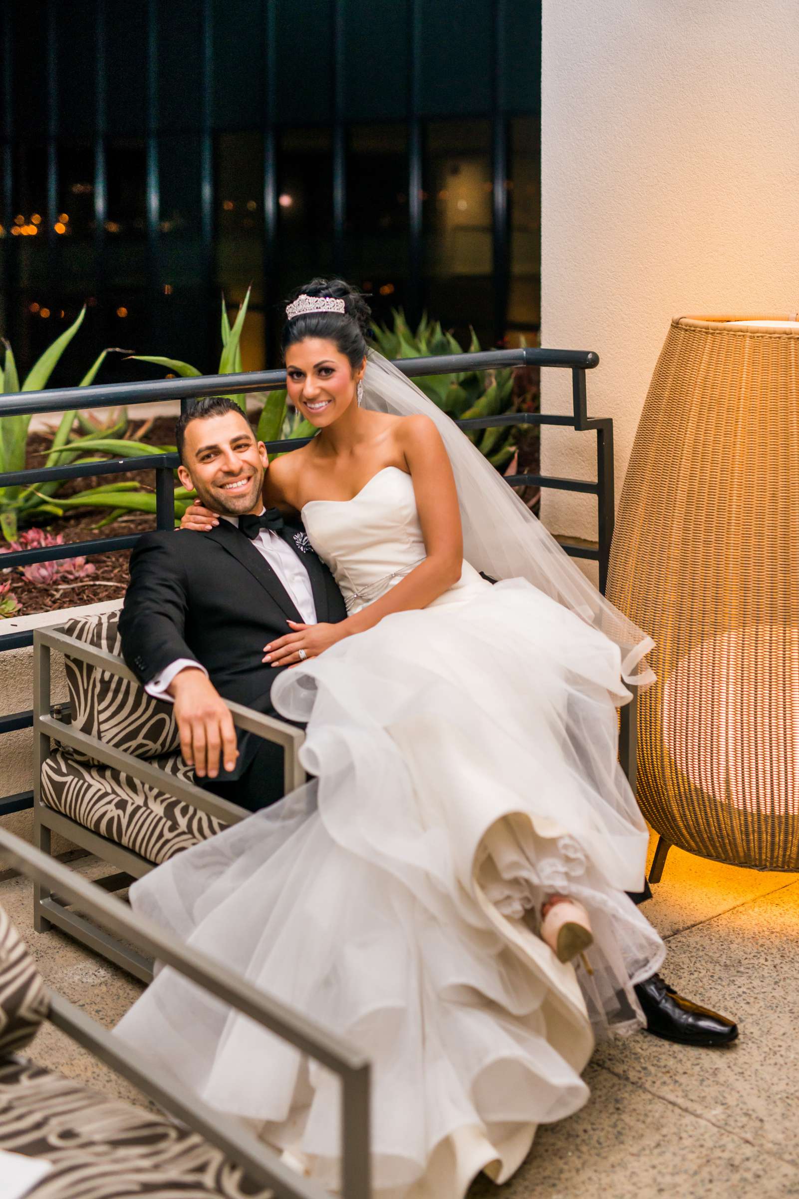 Manchester Grand Hyatt San Diego Wedding coordinated by Events Plus Style, Farah and Josh Wedding Photo #90 by True Photography