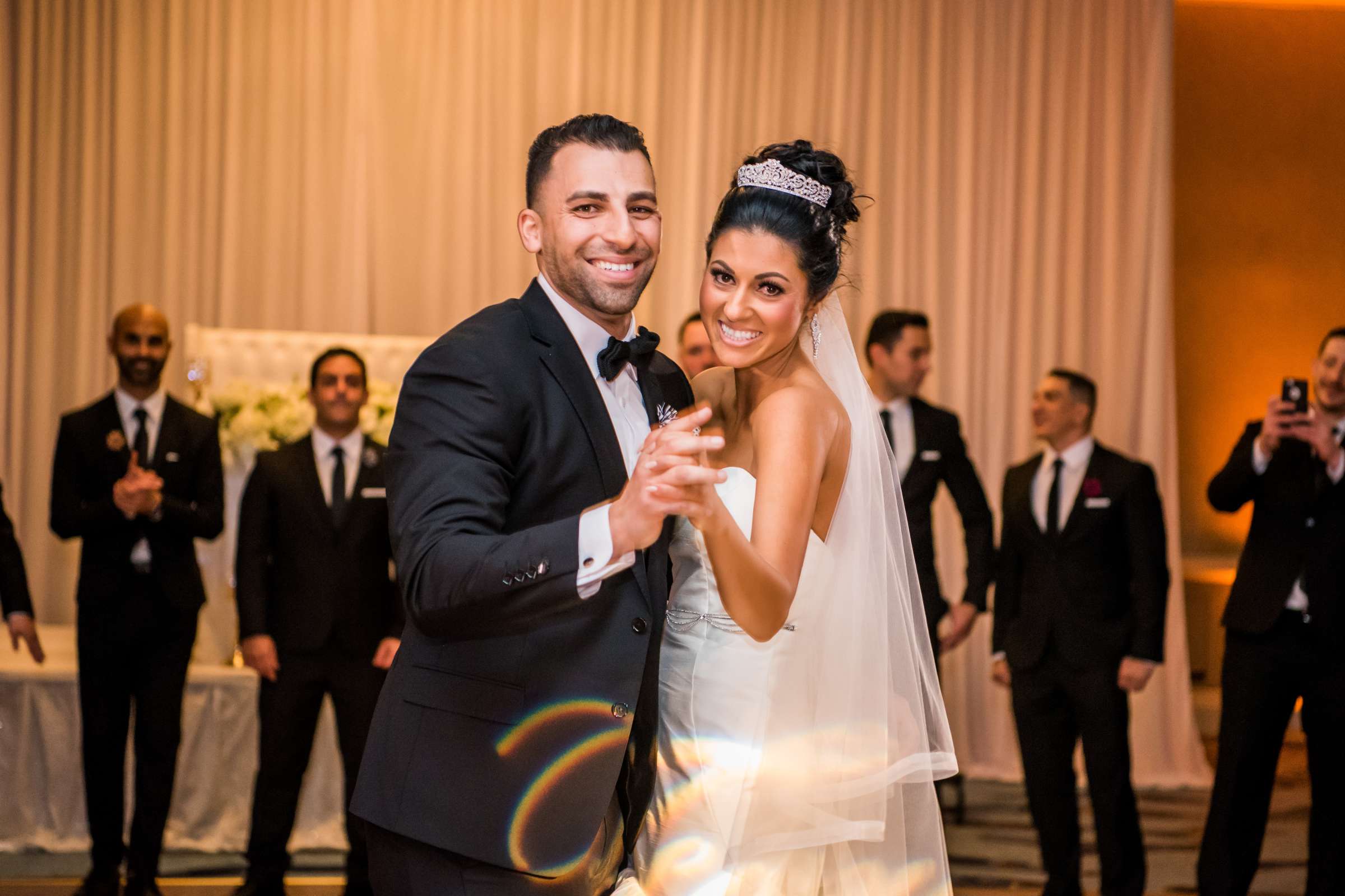 Manchester Grand Hyatt San Diego Wedding coordinated by Events Plus Style, Farah and Josh Wedding Photo #101 by True Photography