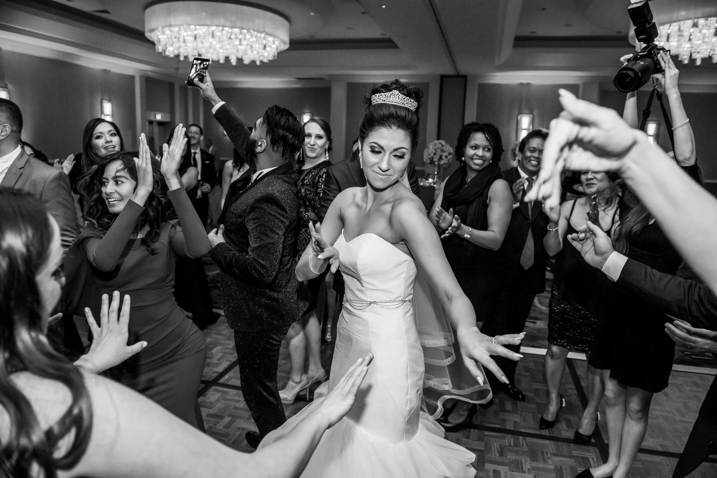 Manchester Grand Hyatt San Diego Wedding coordinated by Events Plus Style, Farah and Josh Wedding Photo #107 by True Photography