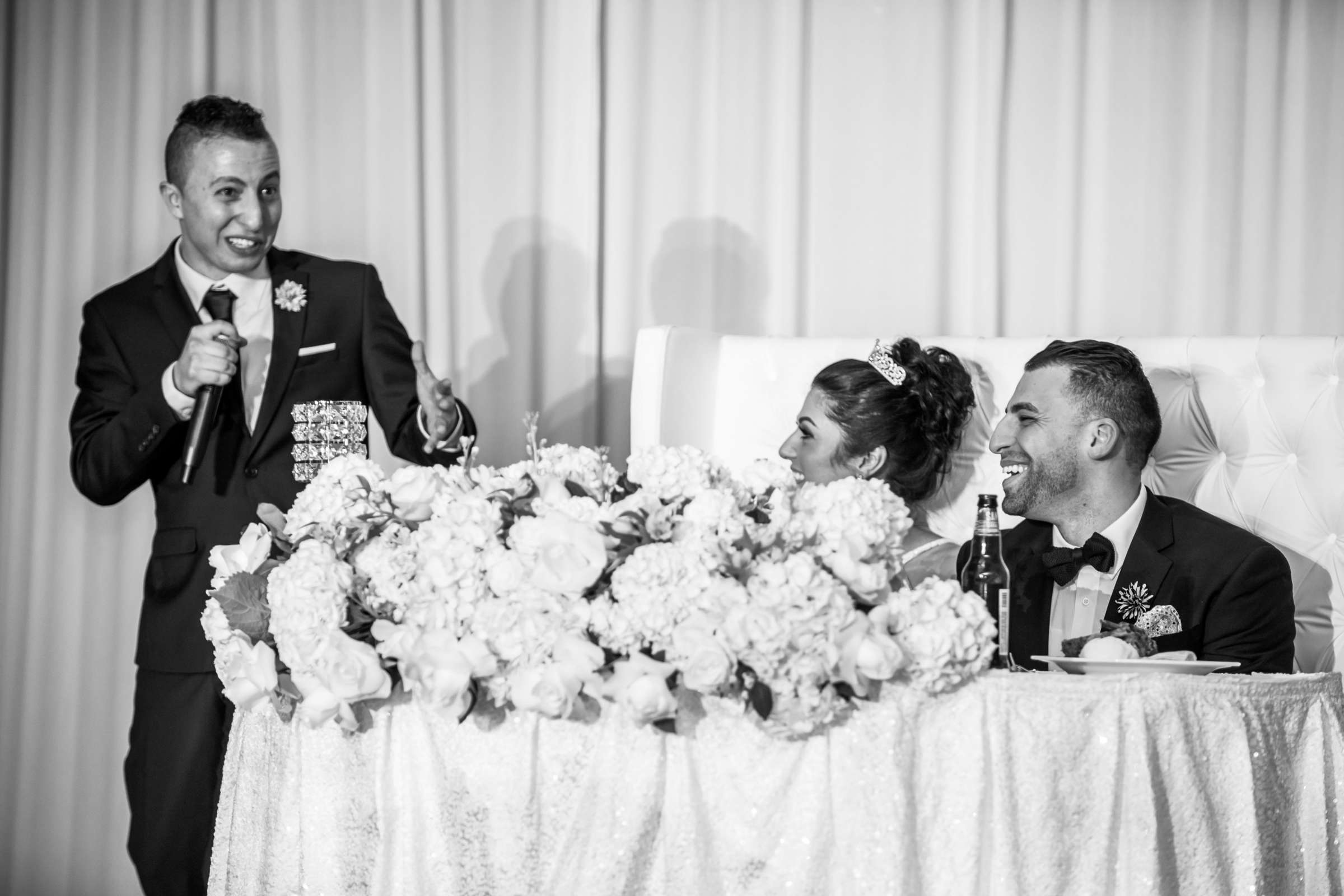Manchester Grand Hyatt San Diego Wedding coordinated by Events Plus Style, Farah and Josh Wedding Photo #115 by True Photography