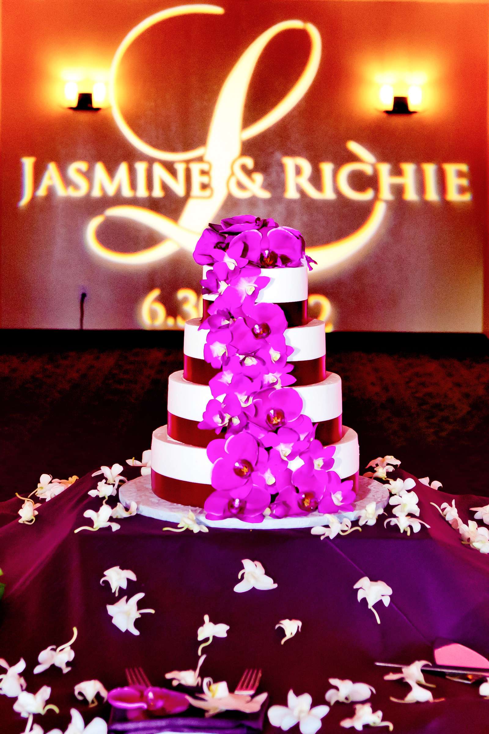 Hard Rock Hotel-San Diego Wedding coordinated by Tres Chic Affairs, Jasmine and Richie Wedding Photo #318240 by True Photography