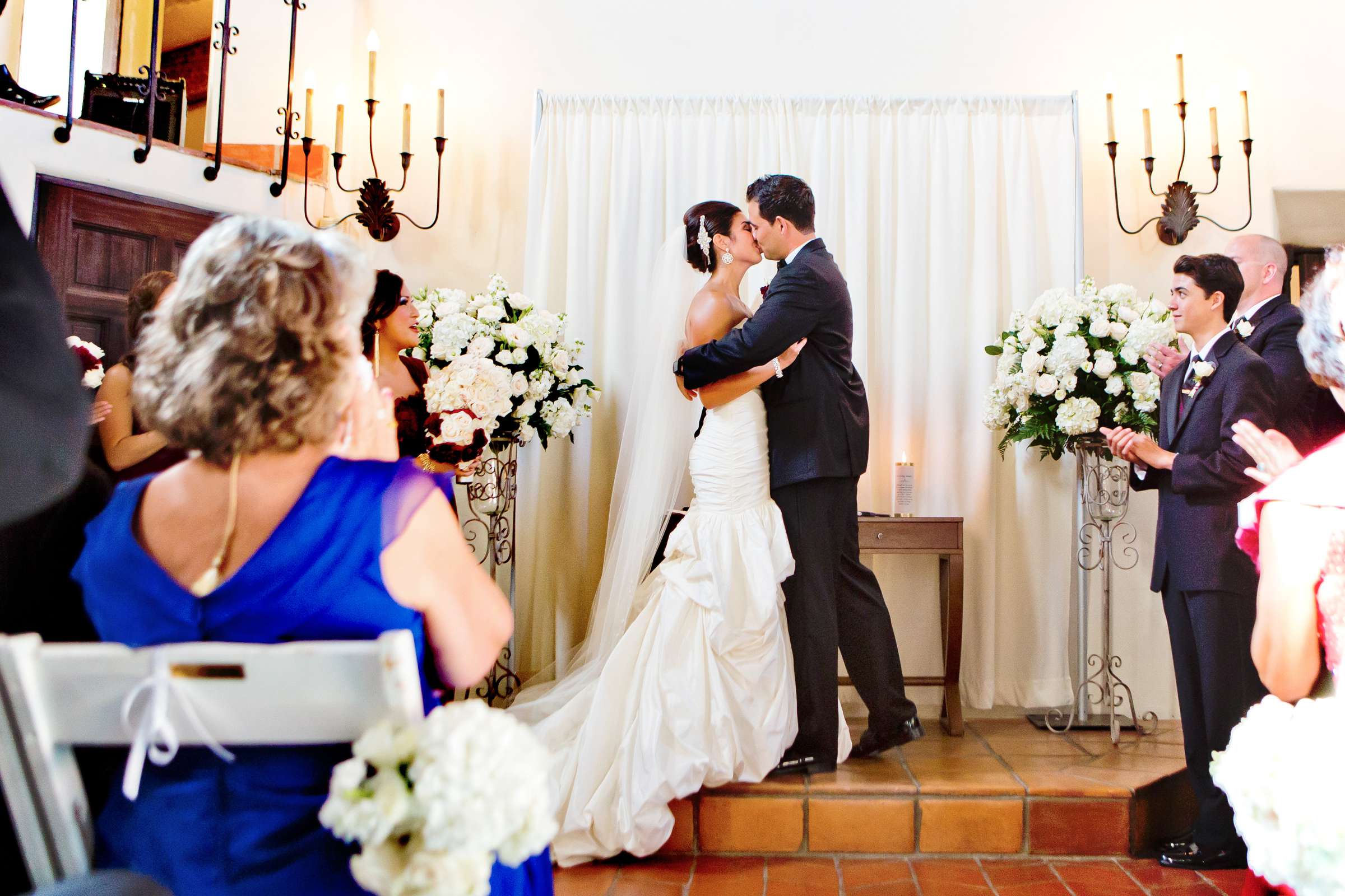 Junipero Serra Museum Wedding coordinated by La Dolce Idea, Adrienne and Morod Wedding Photo #319808 by True Photography
