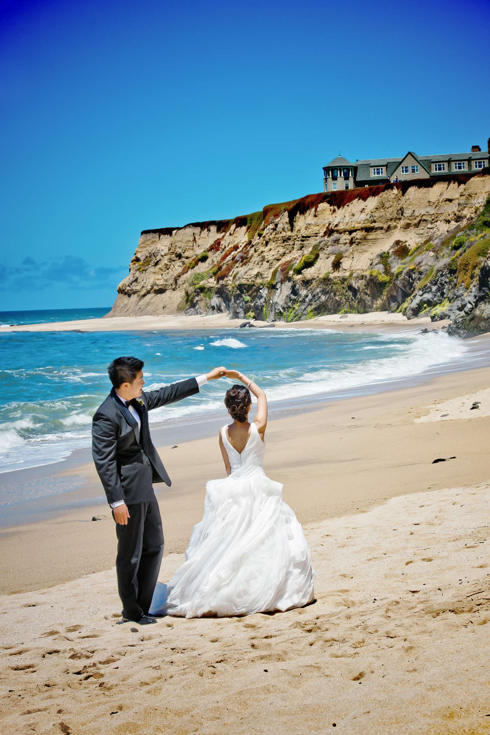 Ritz Carlton Half Moon Bay Wedding, Jin and BJ Wedding Photo #320357 by True Photography