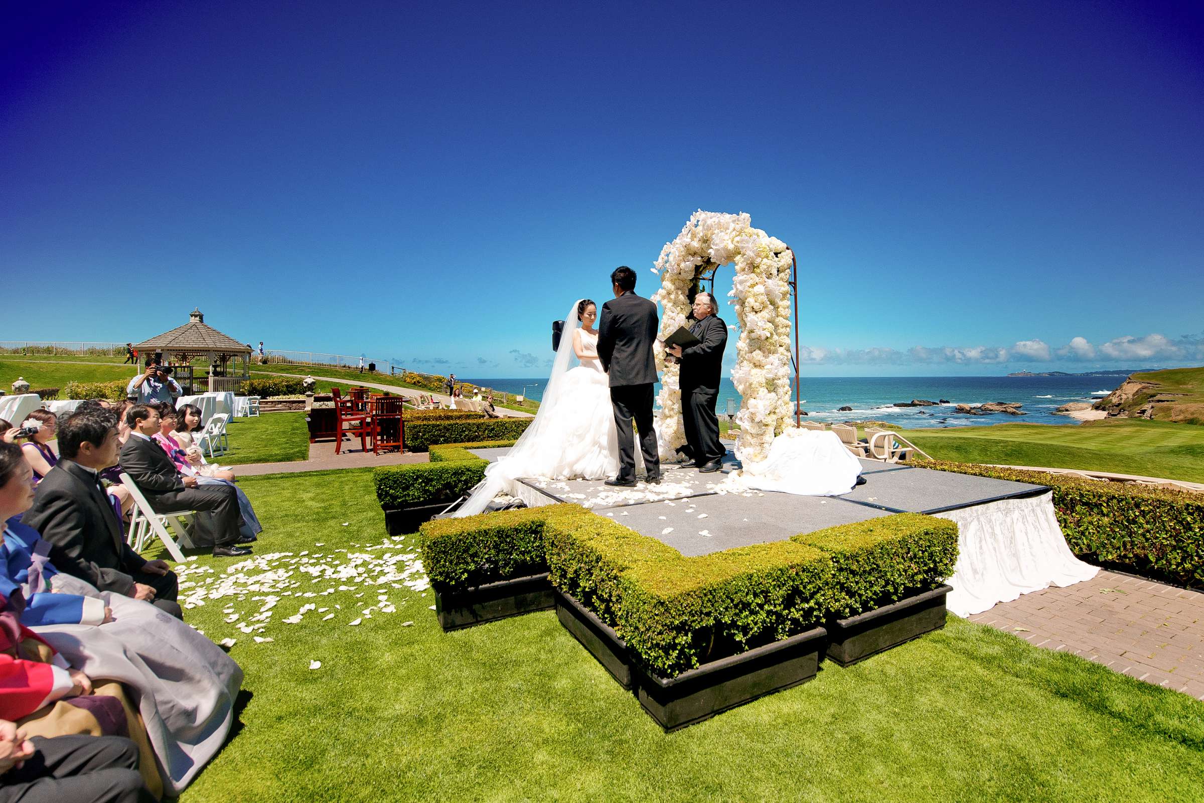 Ritz Carlton Half Moon Bay Wedding, Jin and BJ Wedding Photo #320363 by True Photography