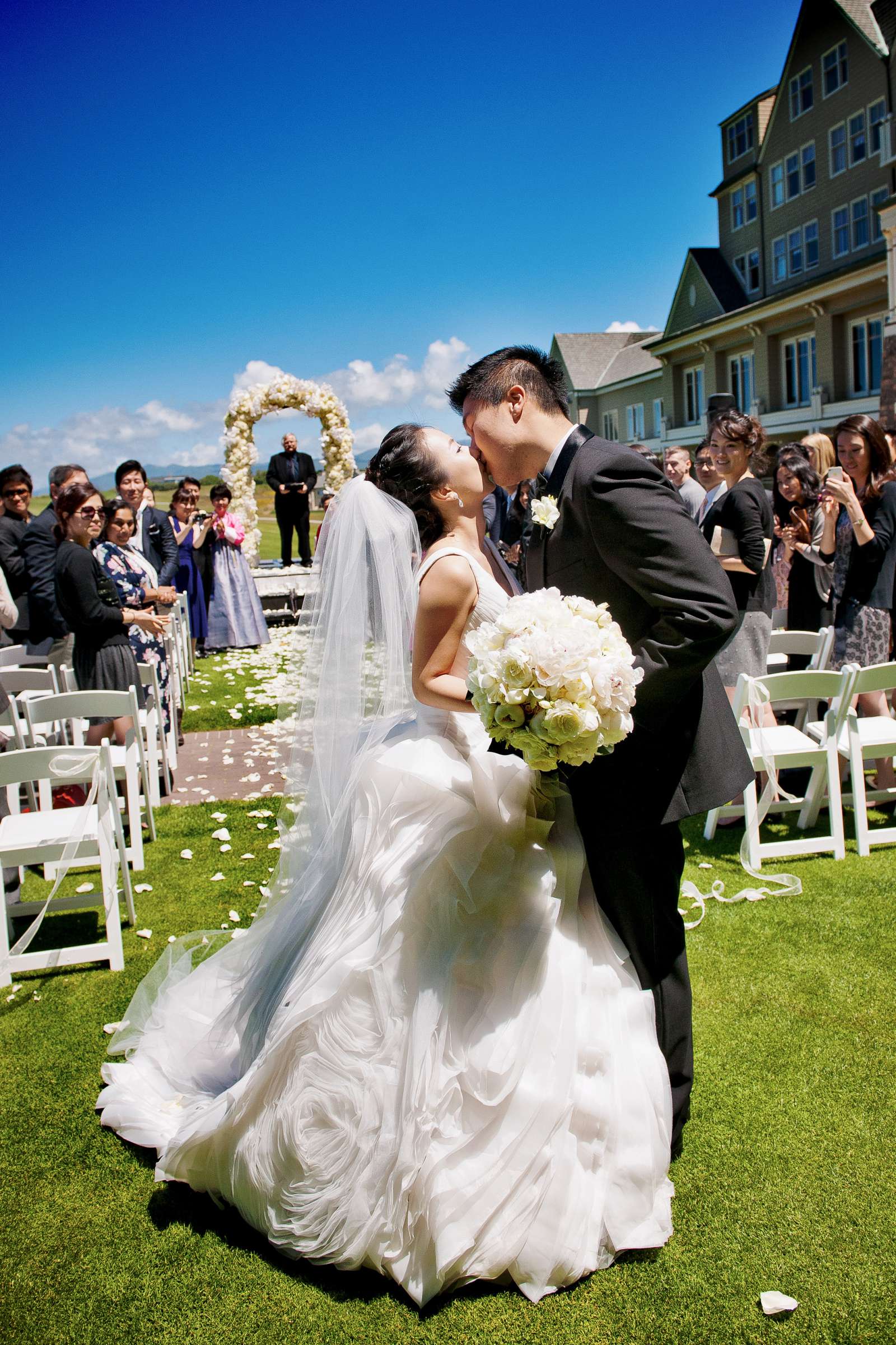 Ritz Carlton Half Moon Bay Wedding, Jin and BJ Wedding Photo #320417 by True Photography
