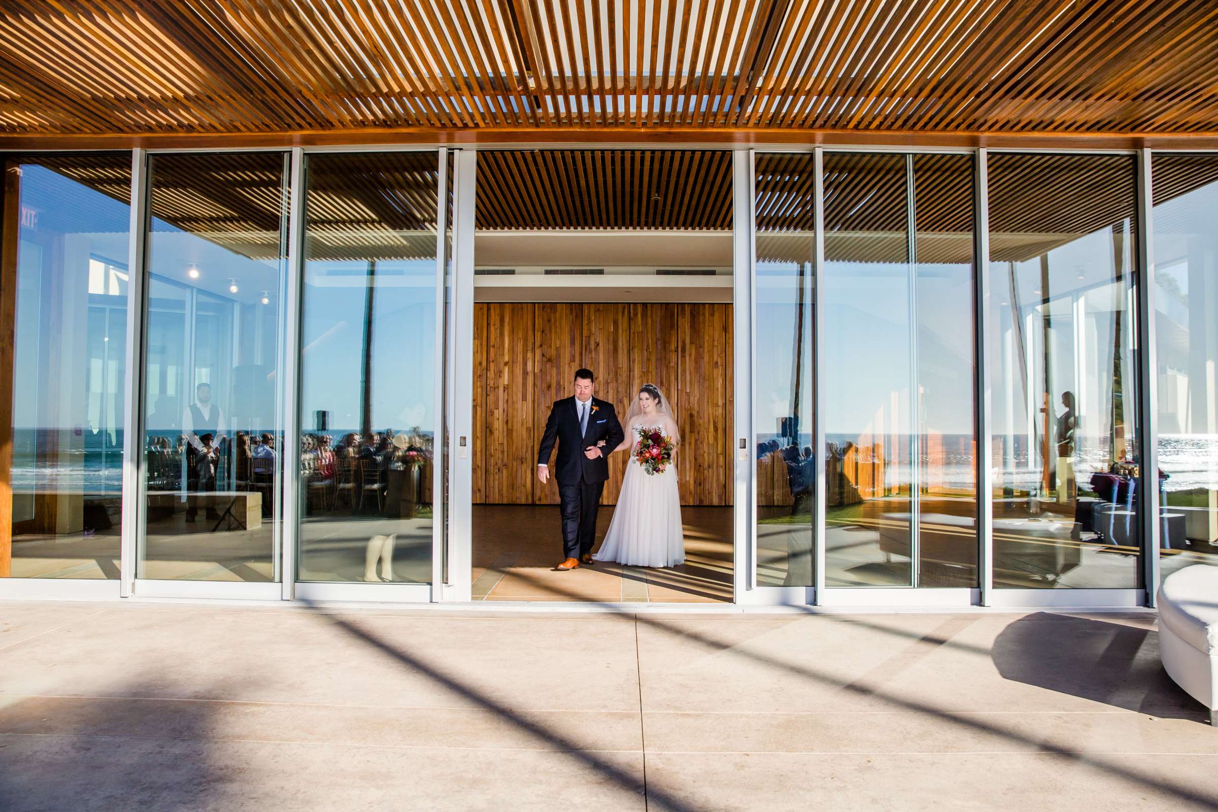 Scripps Seaside Forum Wedding coordinated by Aquilone Events, Meg and Adam Wedding Photo #320737 by True Photography
