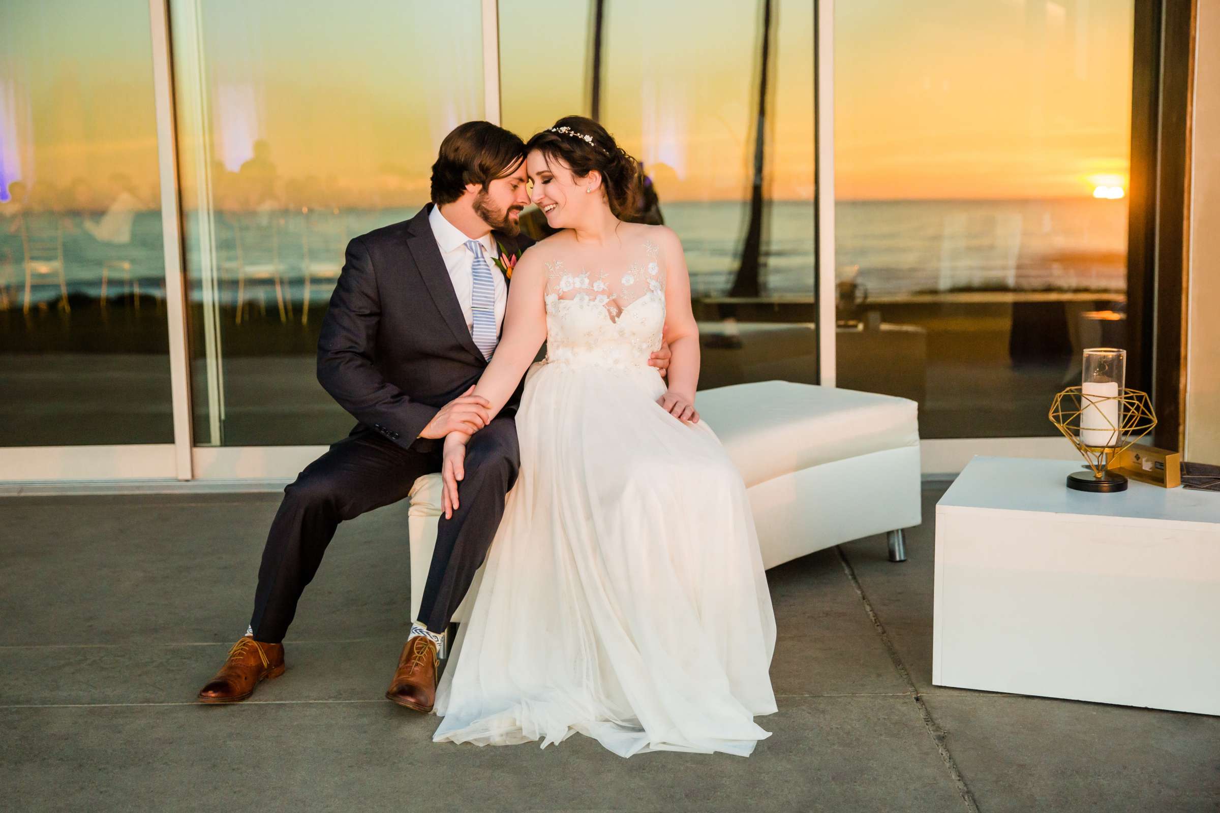 Scripps Seaside Forum Wedding coordinated by Aquilone Events, Meg and Adam Wedding Photo #320772 by True Photography