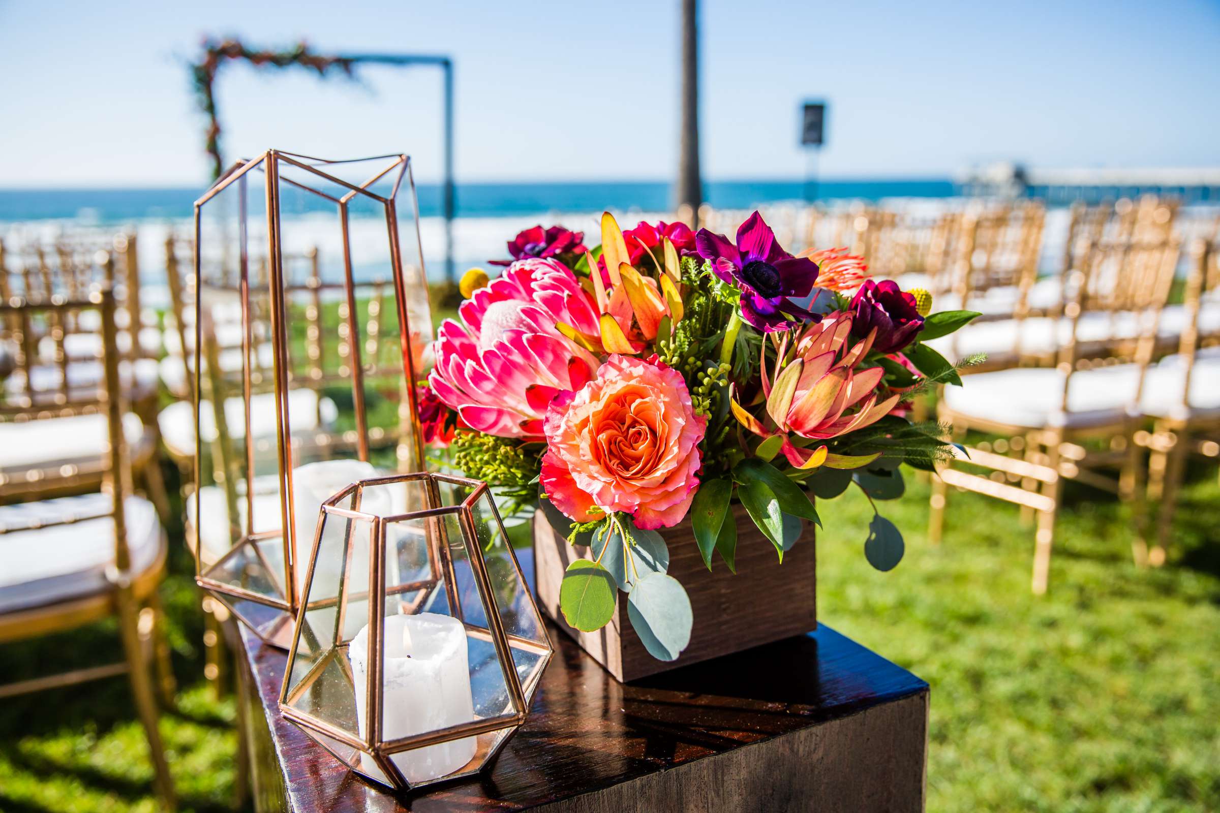 Scripps Seaside Forum Wedding coordinated by Aquilone Events, Meg and Adam Wedding Photo #320836 by True Photography